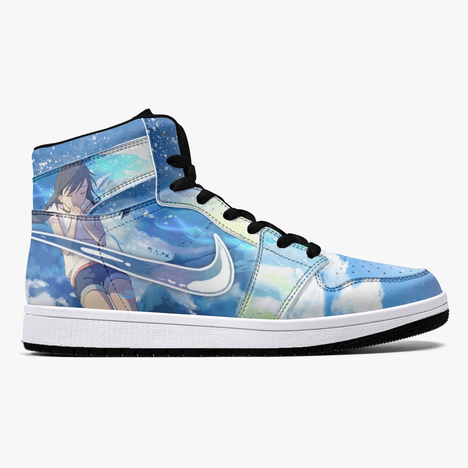 Hina Amano and Hodaka Morishima Weathering with You Mid 1 Basketball Shoes