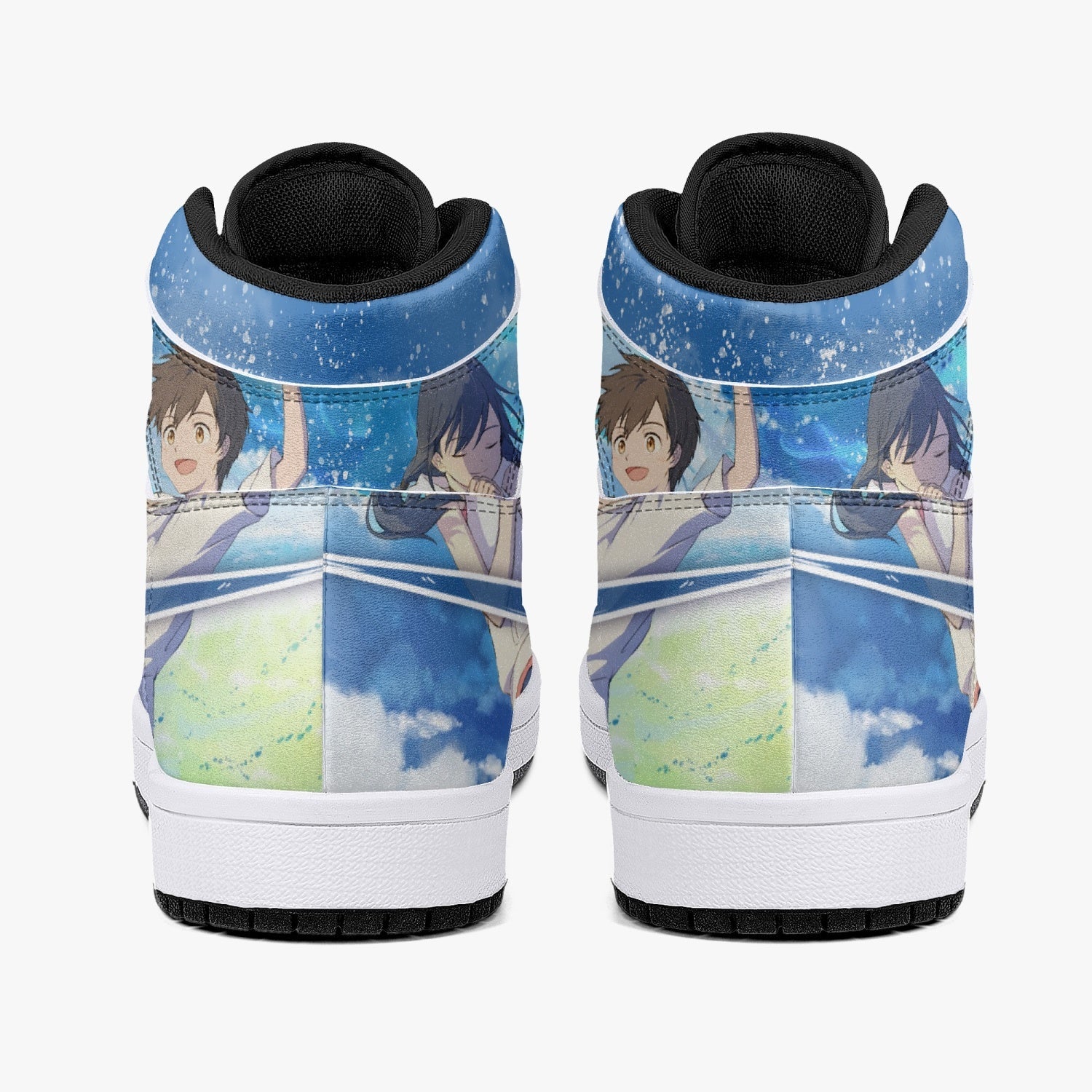 Hina Amano and Hodaka Morishima Weathering with You Mid 1 Basketball Shoes