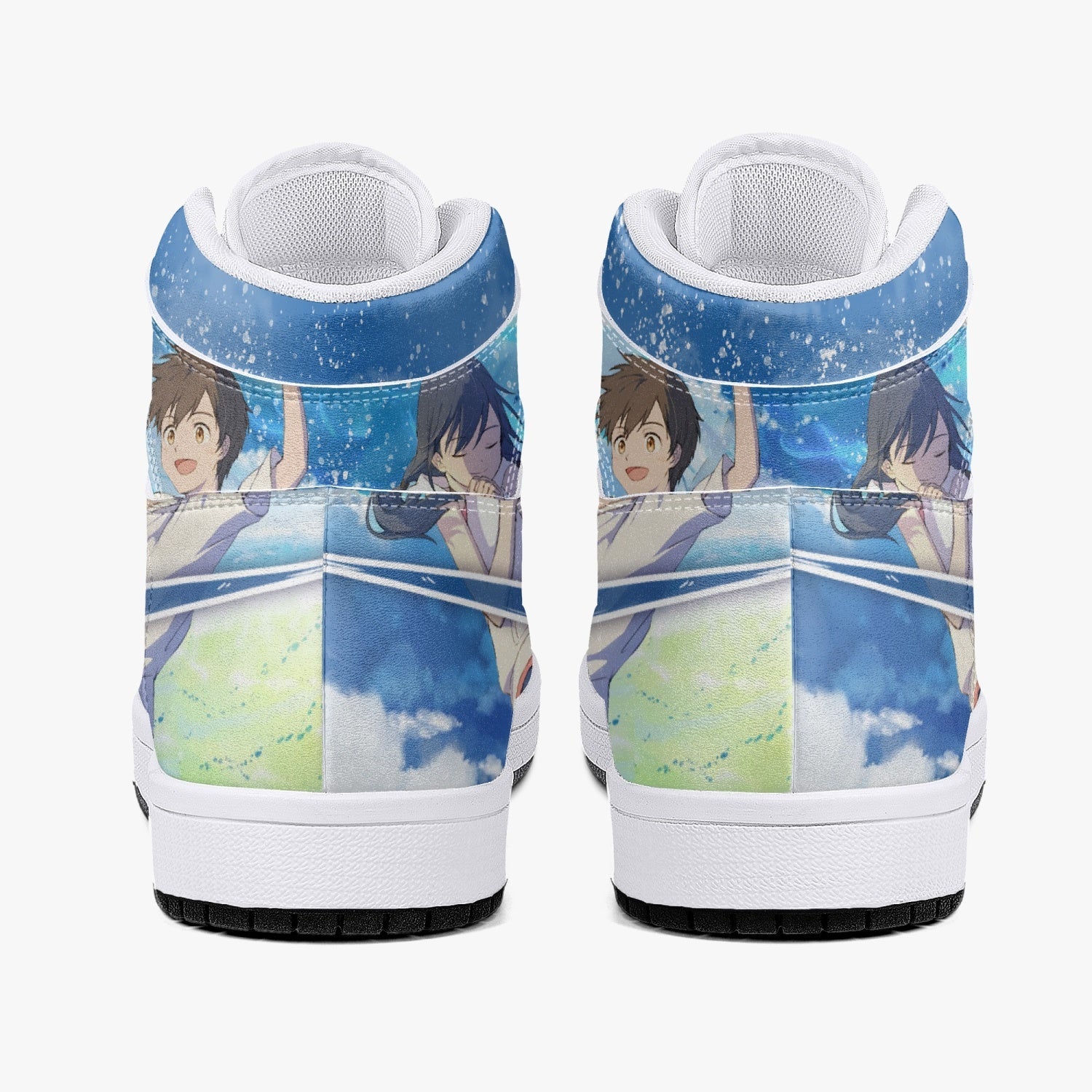 Hina Amano and Hodaka Morishima Weathering with You Mid 1 Basketball Shoes