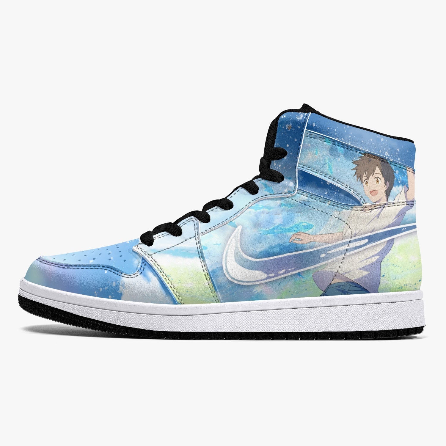Hina Amano and Hodaka Morishima Weathering with You Mid 1 Basketball Shoes