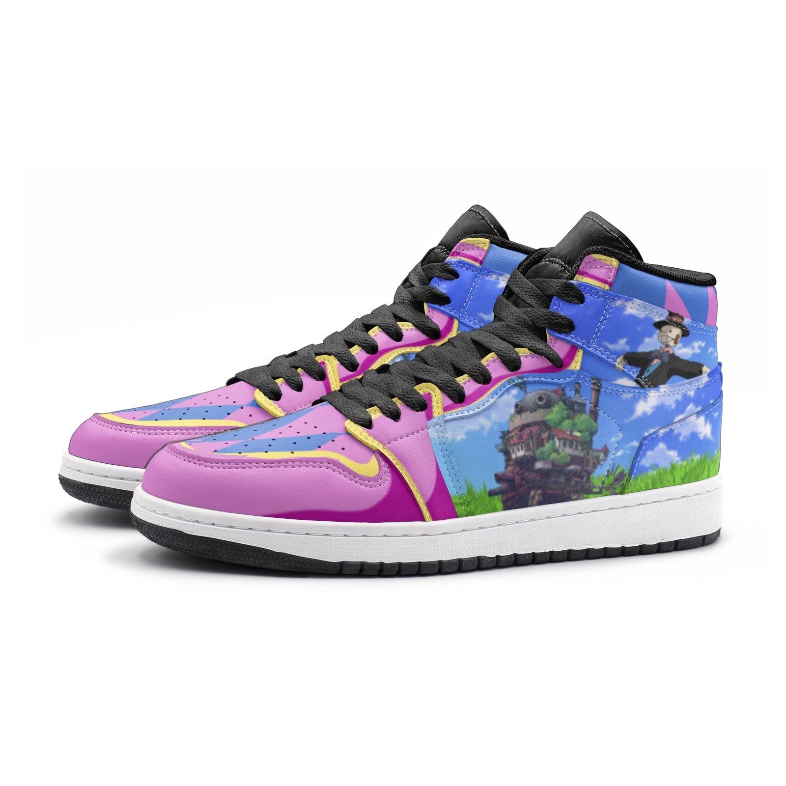 Howl and Sophie Howl’s Moving Castle Mid 1 Basketball Shoes