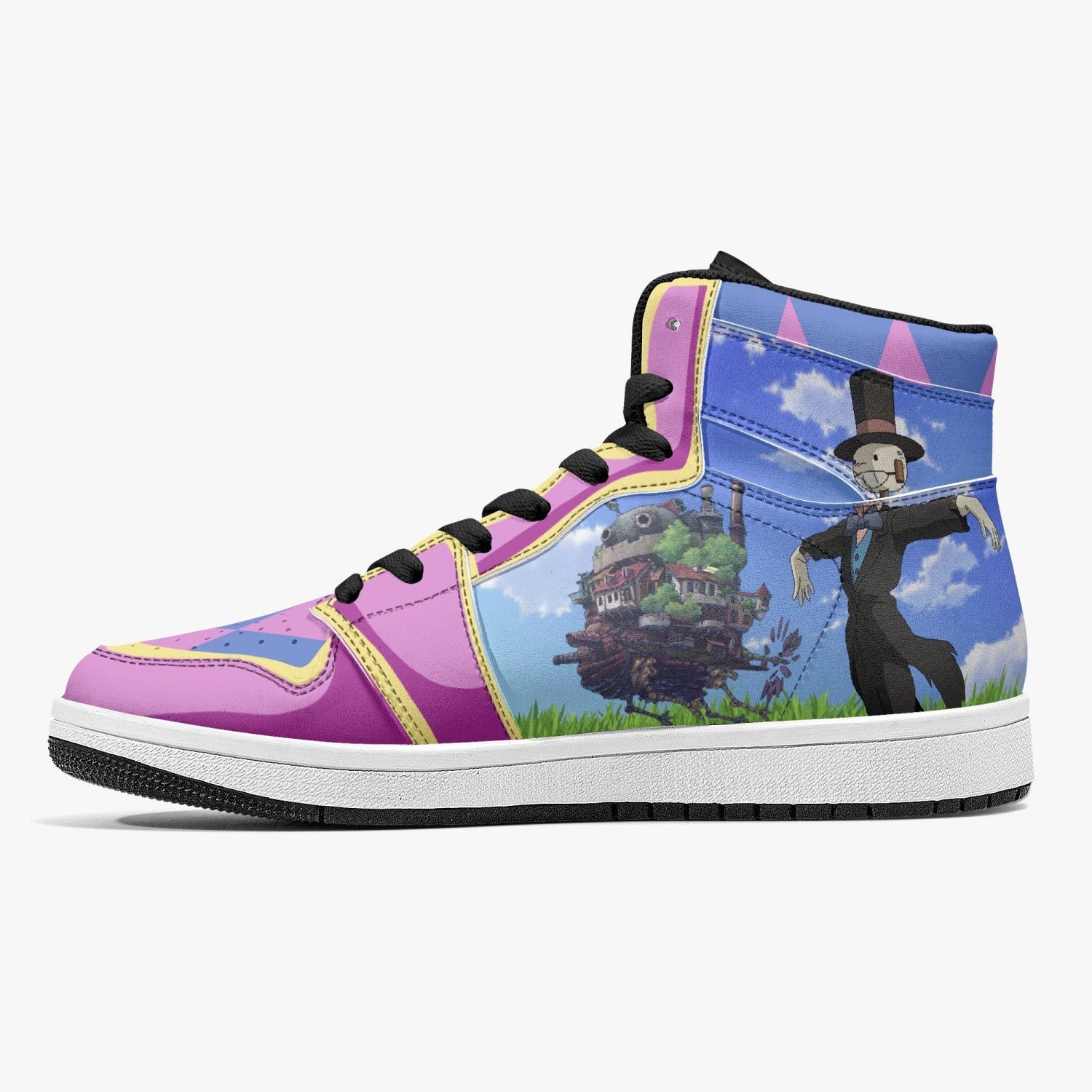 Howl and Sophie Howl’s Moving Castle V2 Mid 1 Basketball Shoes