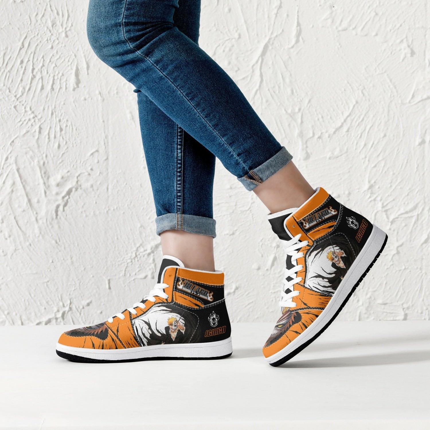 Ichigo Kurosaki Bankai Buruchi Mid 1 Basketball Shoes