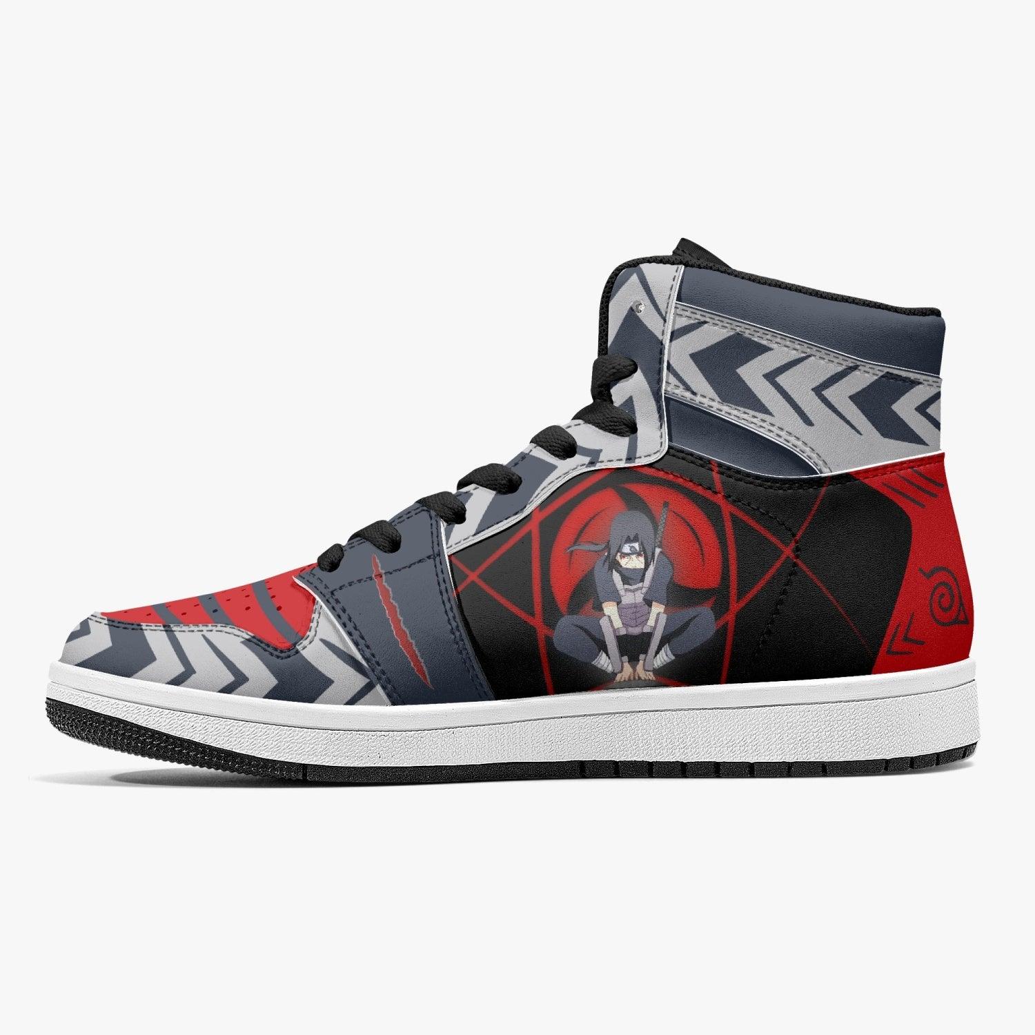 Itachi Uchiha Naruto Mid 1 Basketball Shoes