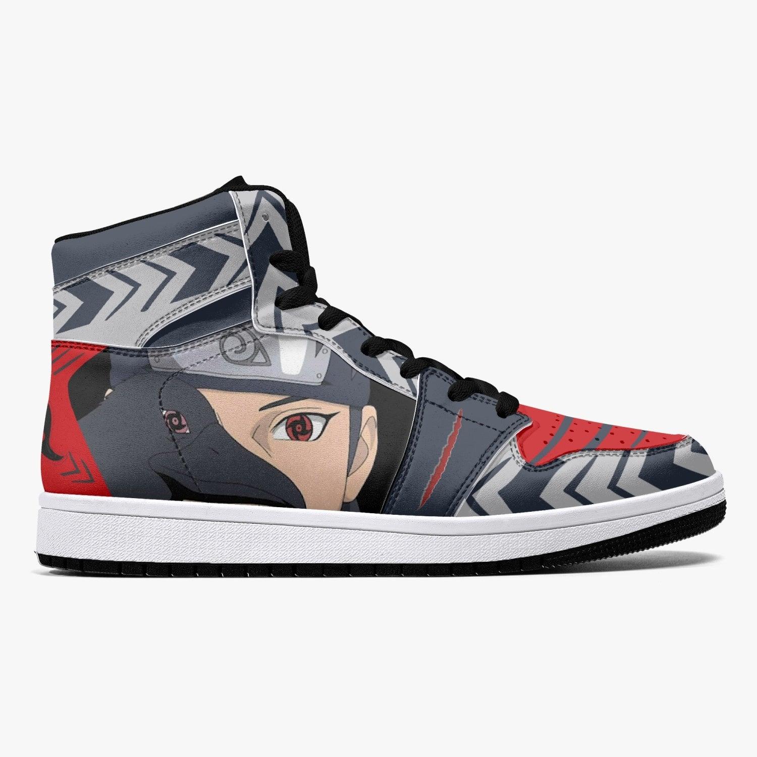 Itachi Uchiha Naruto Mid 1 Basketball Shoes