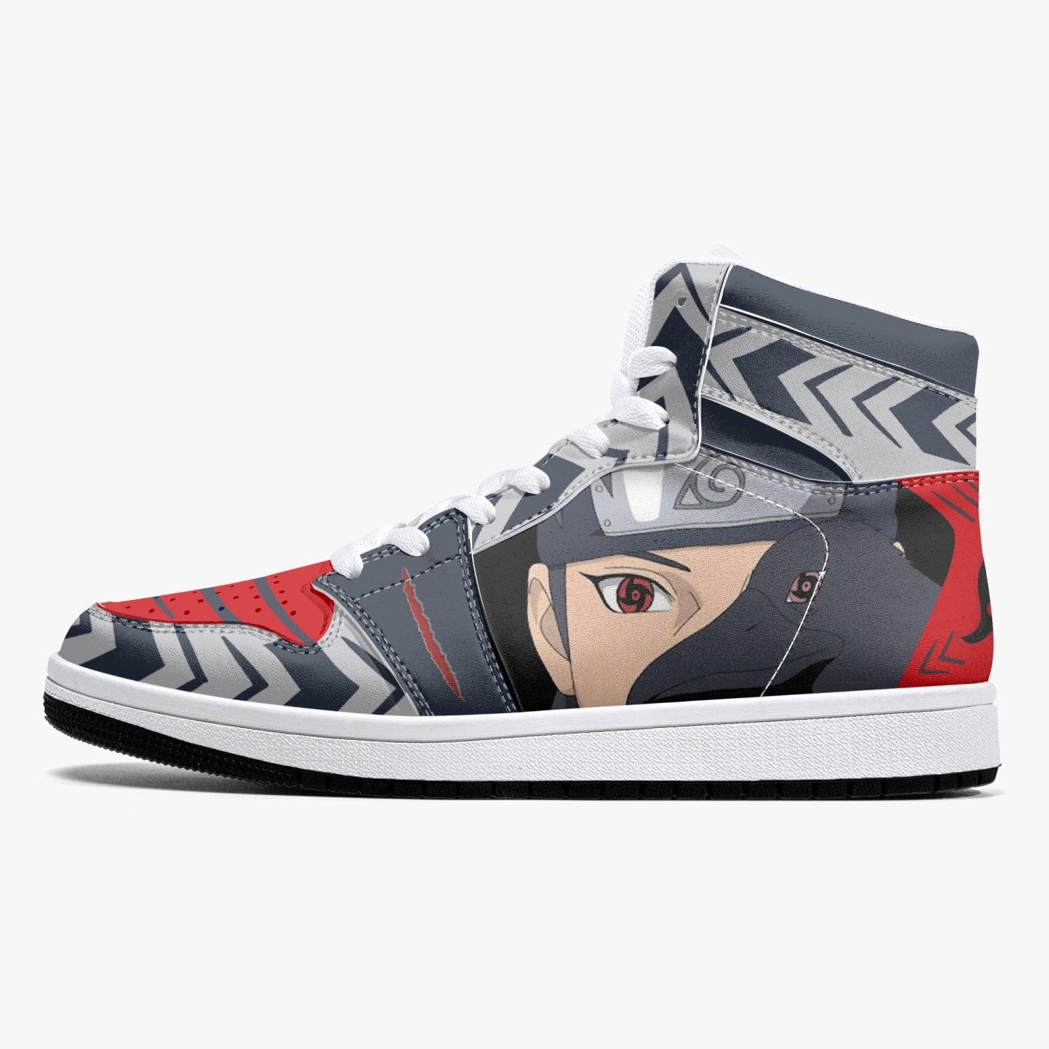 Itachi Uchiha Naruto Mid 1 Basketball Shoes