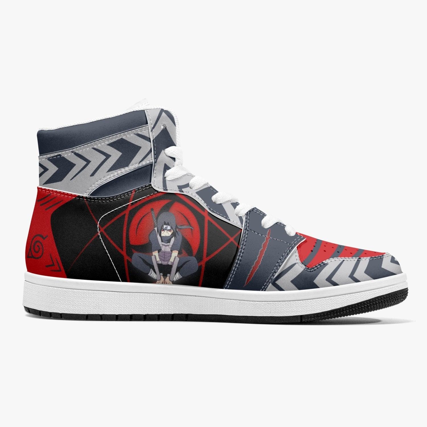 Itachi Uchiha Naruto Mid 1 Basketball Shoes