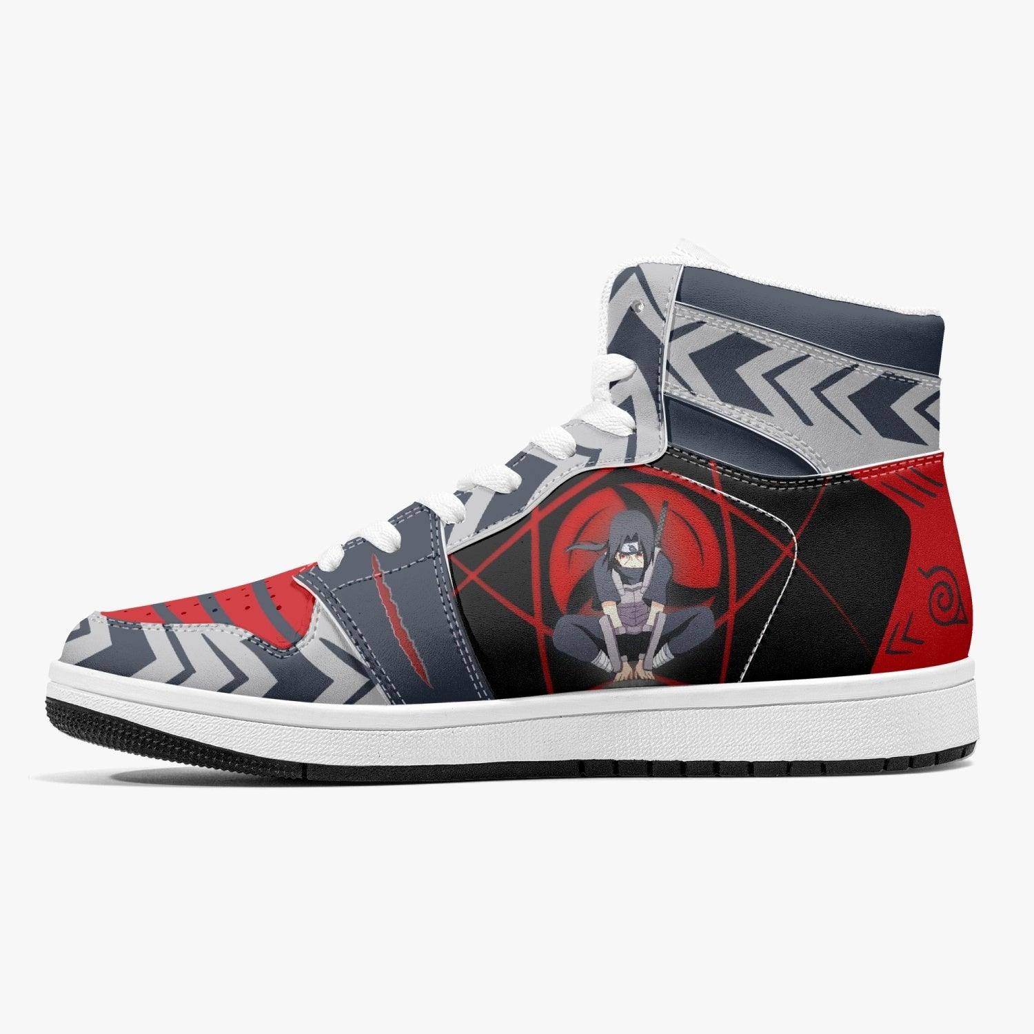 Itachi Uchiha Naruto Mid 1 Basketball Shoes