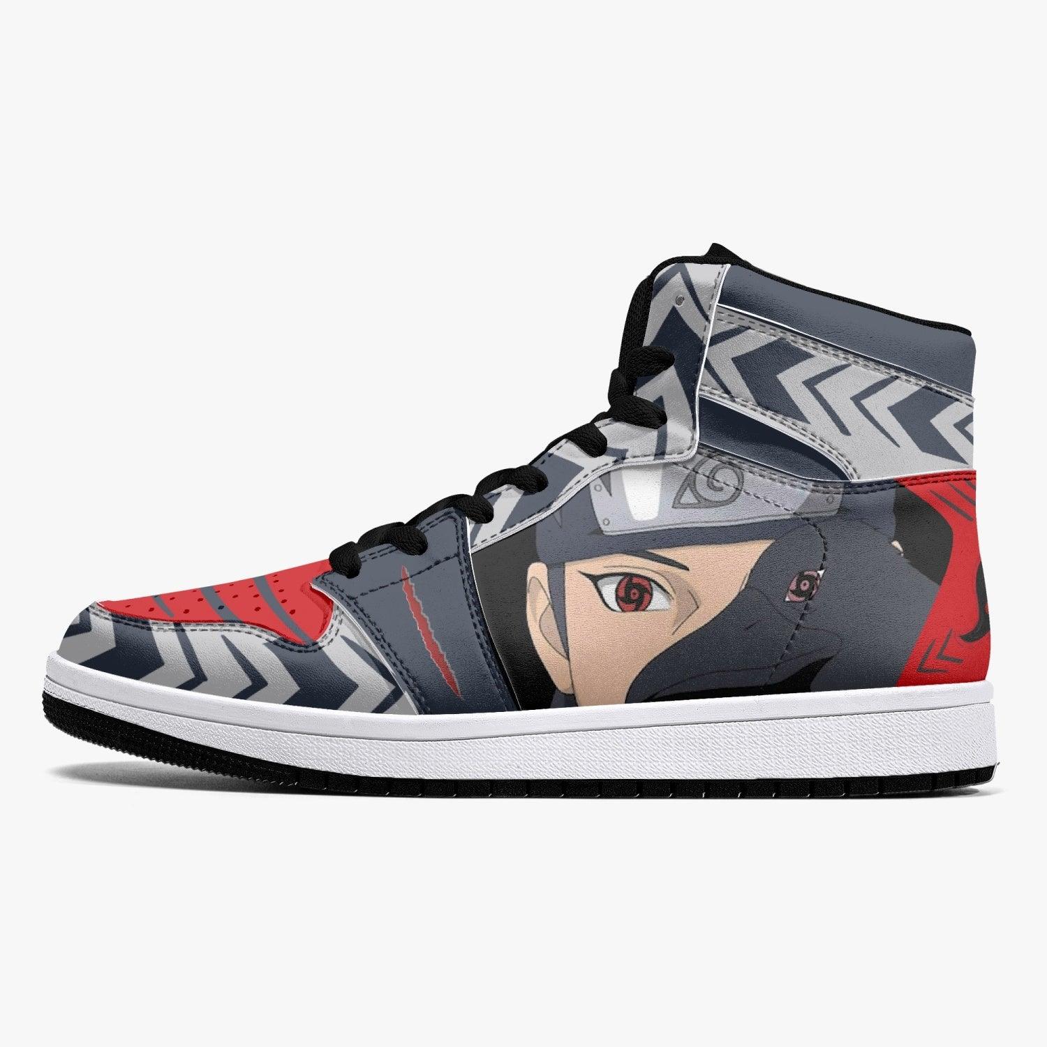 Itachi Uchiha Naruto Mid 1 Basketball Shoes