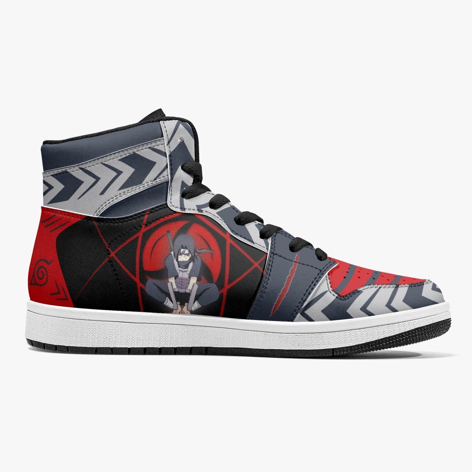 Itachi Uchiha Naruto Mid 1 Basketball Shoes