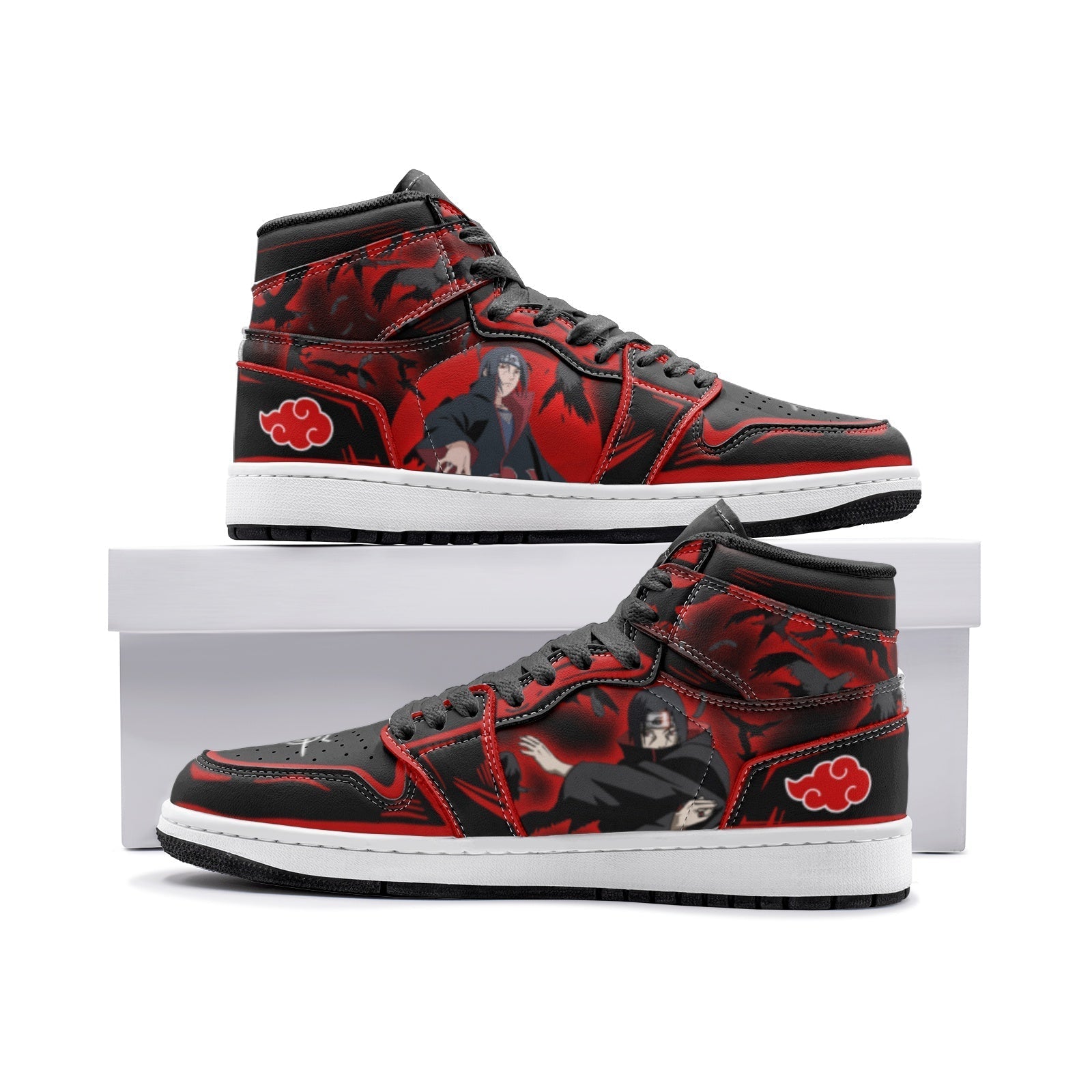 Itachi Uchiha Naruto V2 Mid 1 Basketball Shoes