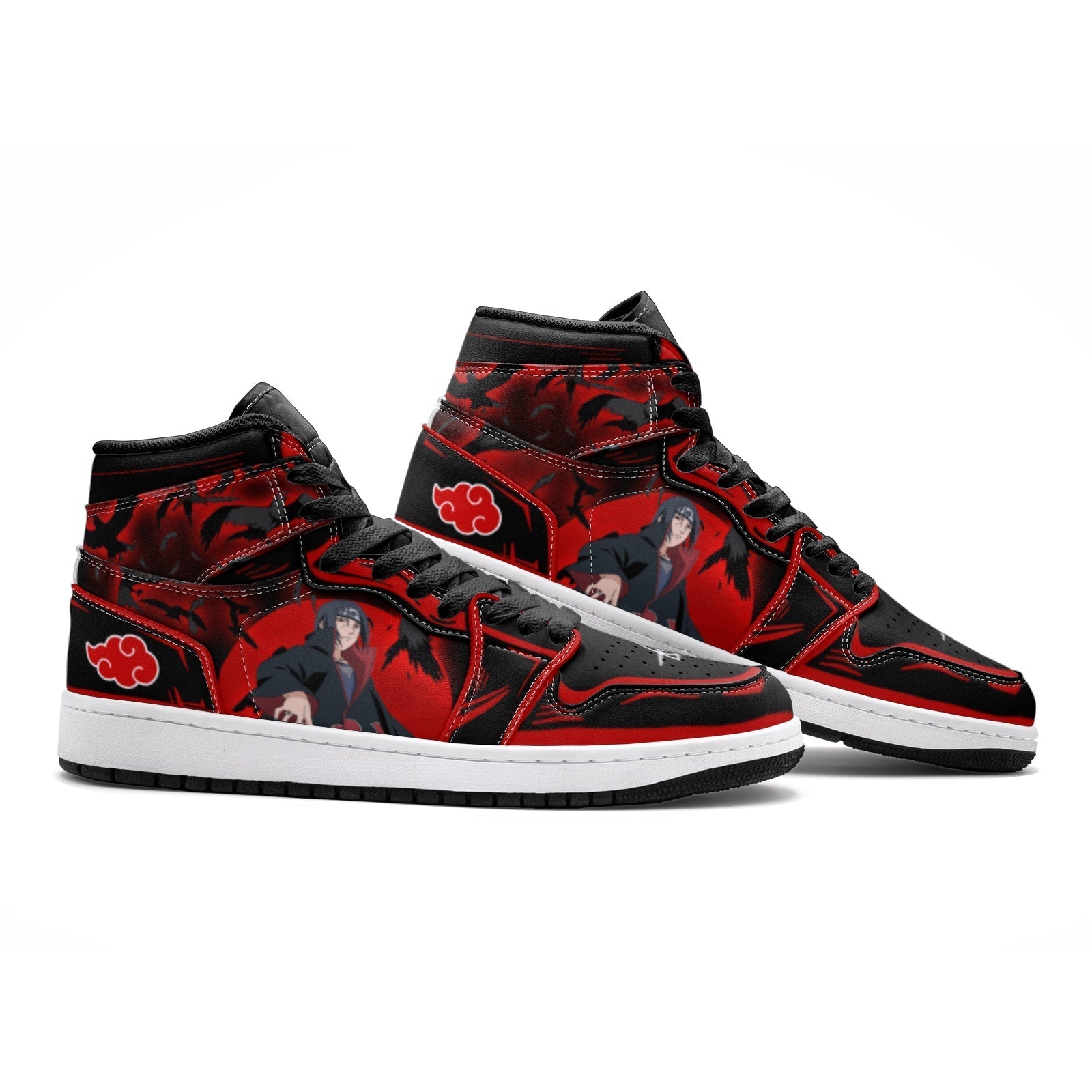 Itachi Uchiha Naruto V2 Mid 1 Basketball Shoes