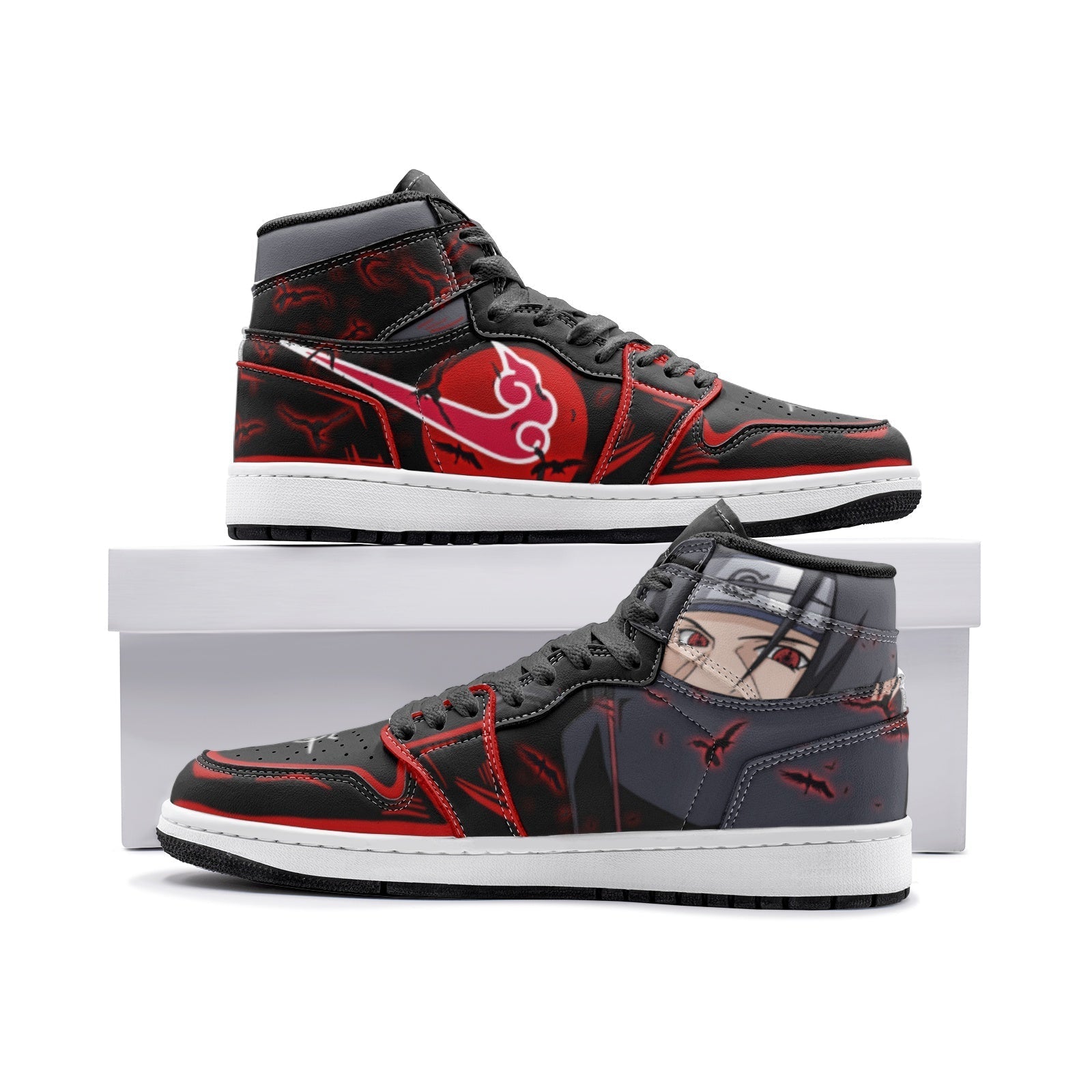 Itachi Uchiha Naruto V6 Mid 1 Basketball Shoes