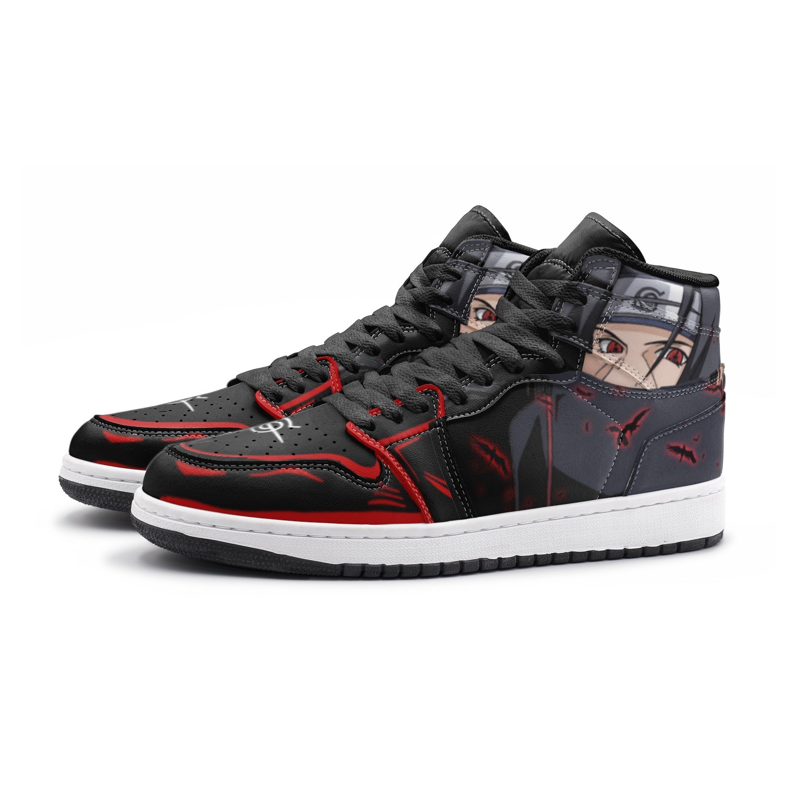 Itachi Uchiha Naruto V6 Mid 1 Basketball Shoes