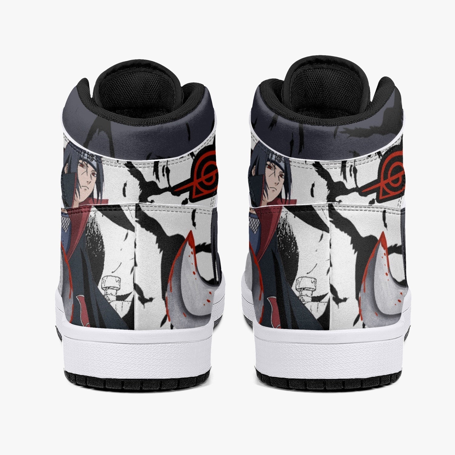 Itachi Uchiha V2 Naruto Mid 1 Basketball Shoes