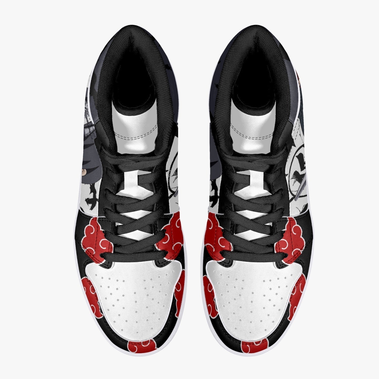 Itachi Uchiha V2 Naruto Mid 1 Basketball Shoes