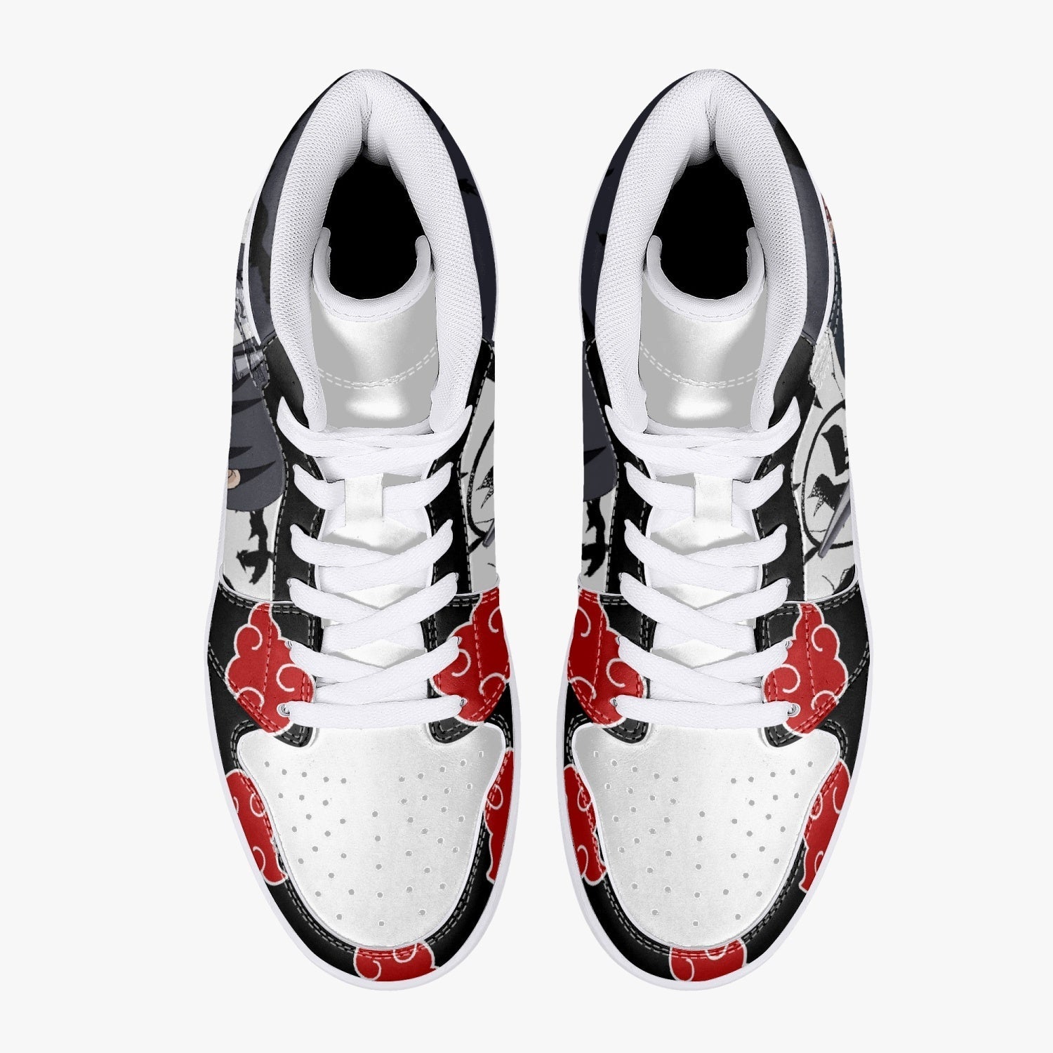 Itachi Uchiha V2 Naruto Mid 1 Basketball Shoes