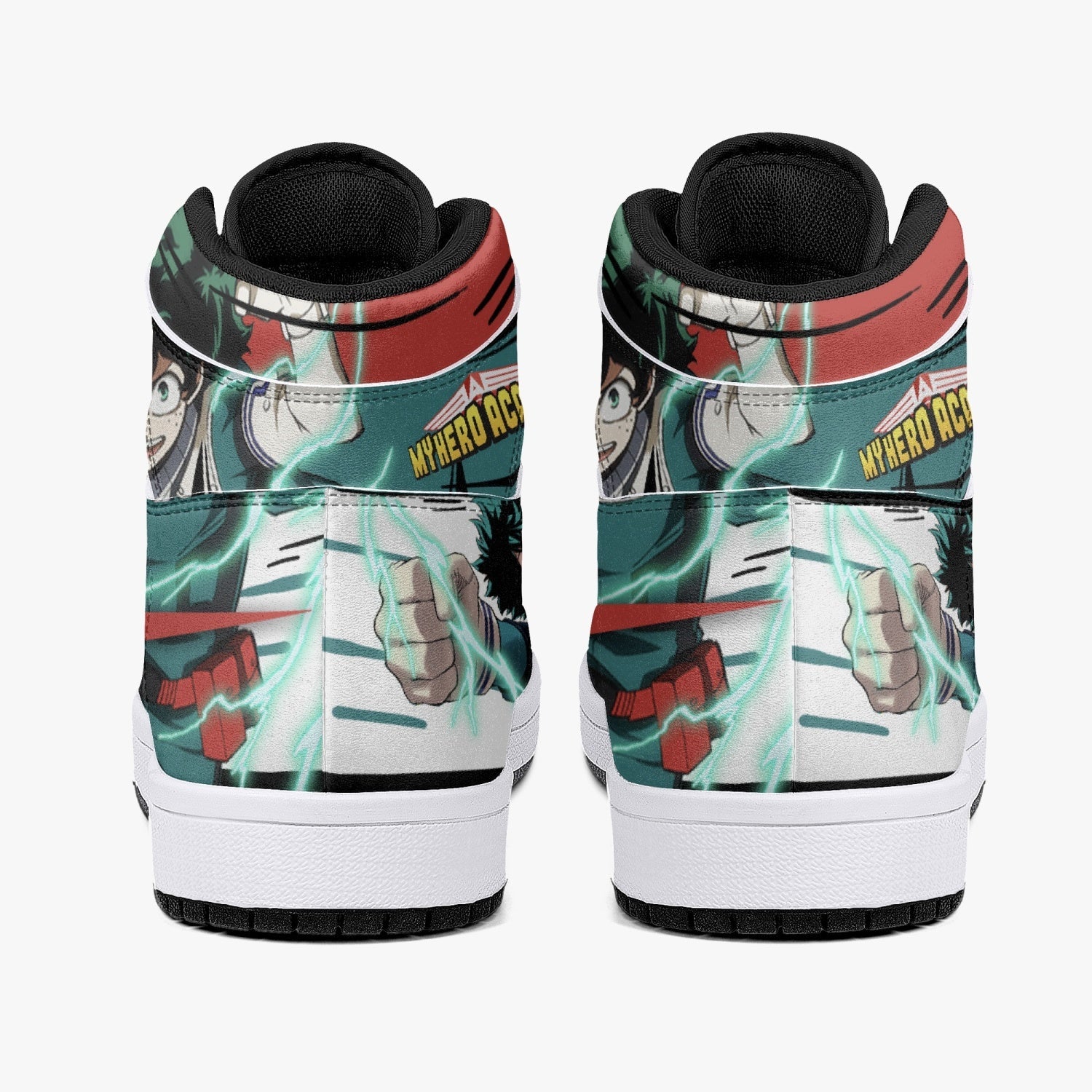 Izuku Midoriya - Deku My Hero Mid 1 Basketball Shoes