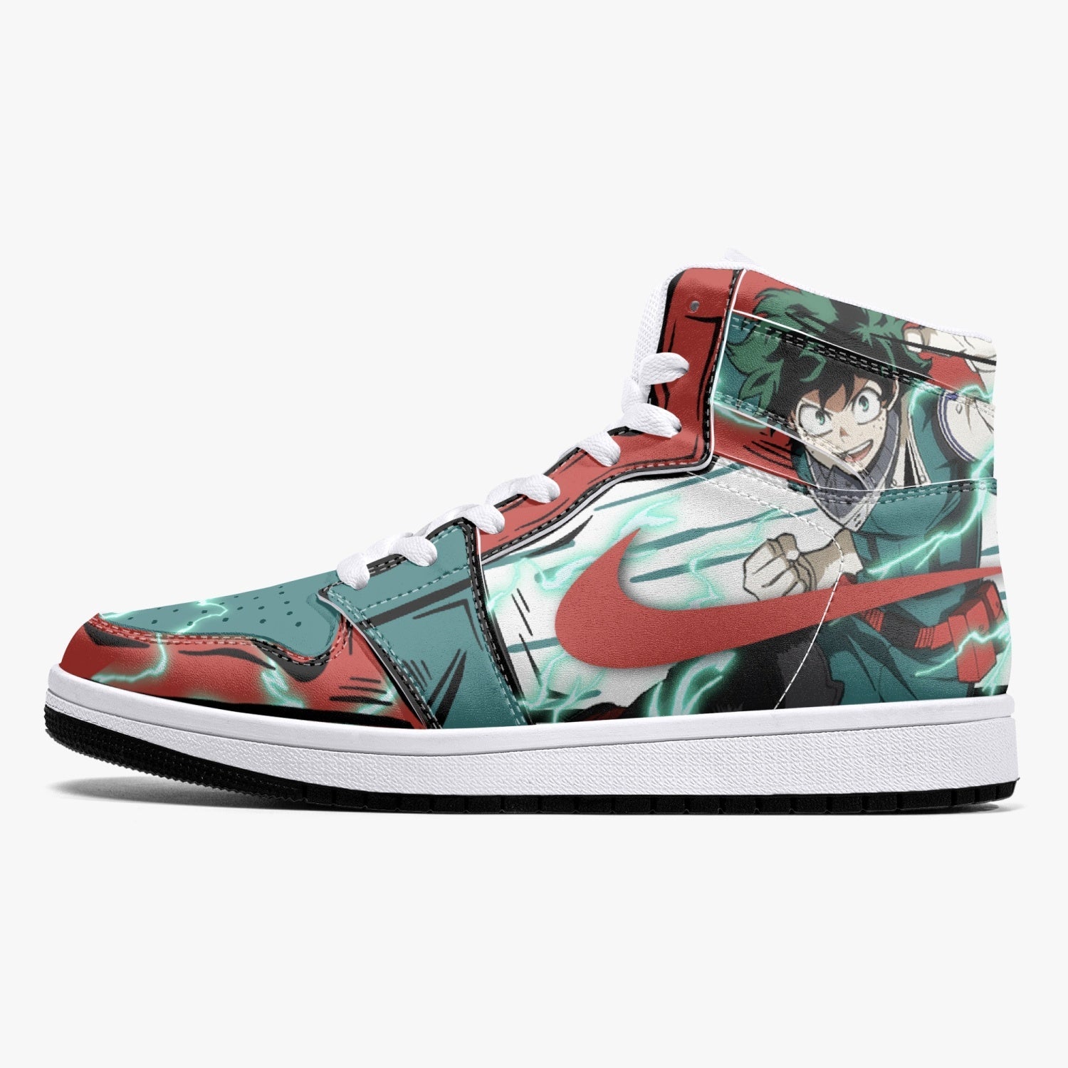 Izuku Midoriya - Deku My Hero Mid 1 Basketball Shoes