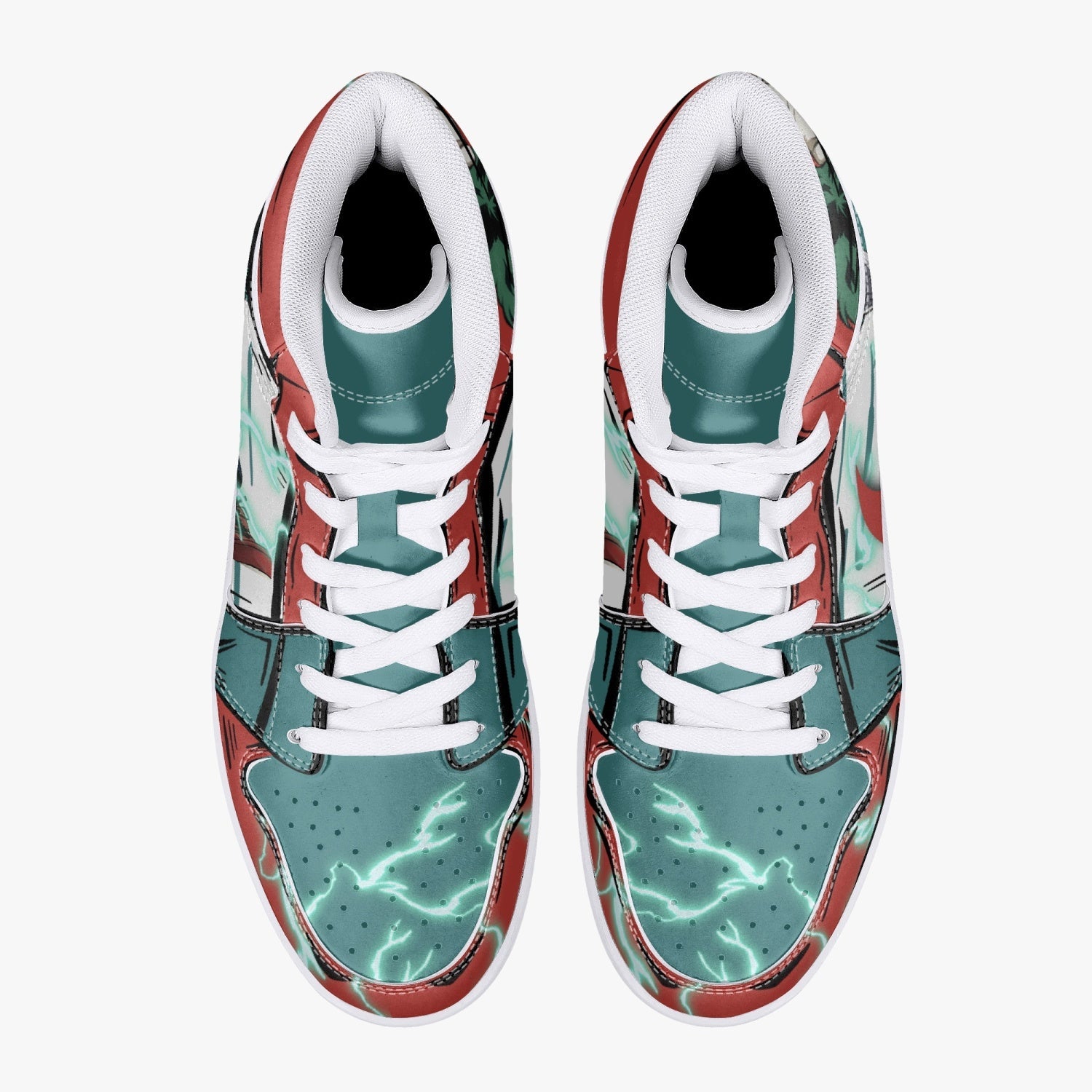 Izuku Midoriya - Deku My Hero Mid 1 Basketball Shoes