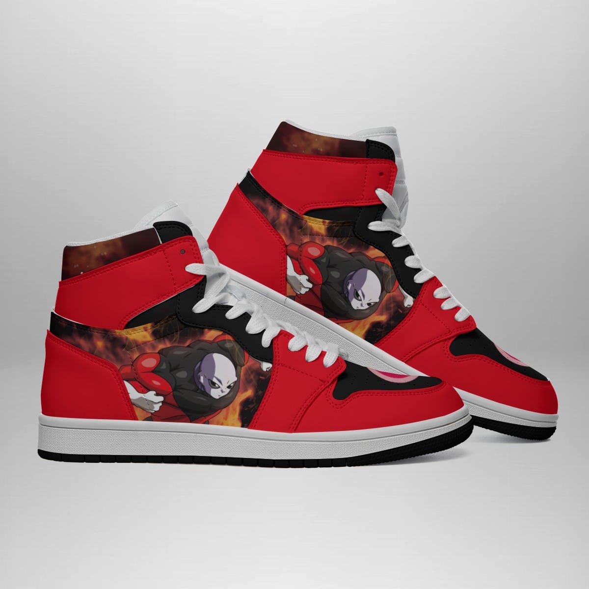 Jiren Dragon Ball Z Shonen Mid-Top Basketball Shoes for Anime Fans