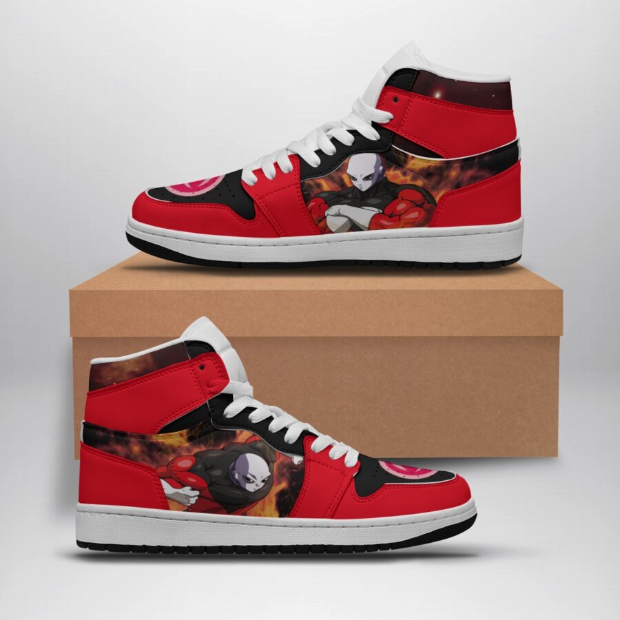 Jiren Dragon Ball Z Shonen Mid-Top Basketball Shoes for Anime Fans