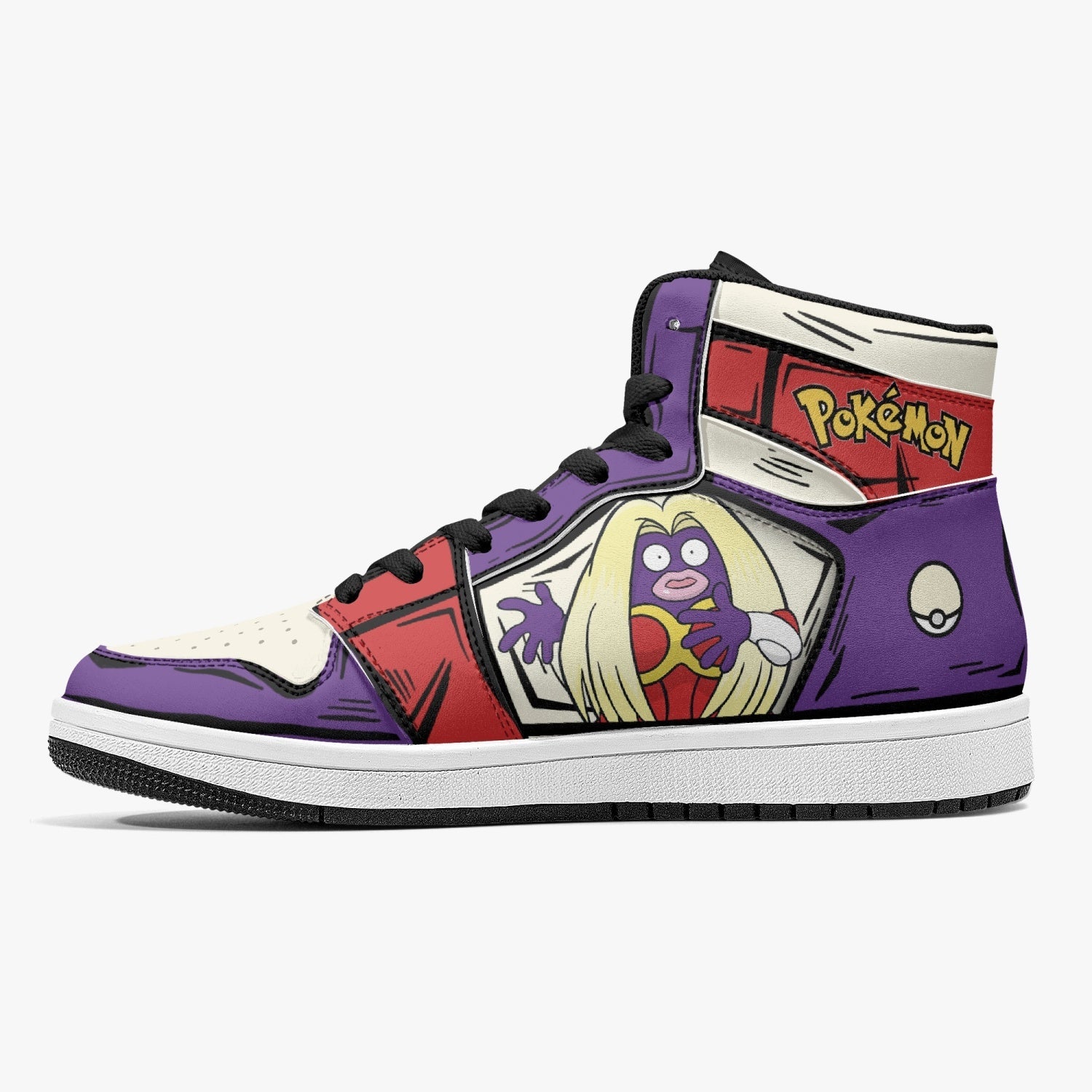 Jynx Pokemon Mid 1 Basketball Shoes