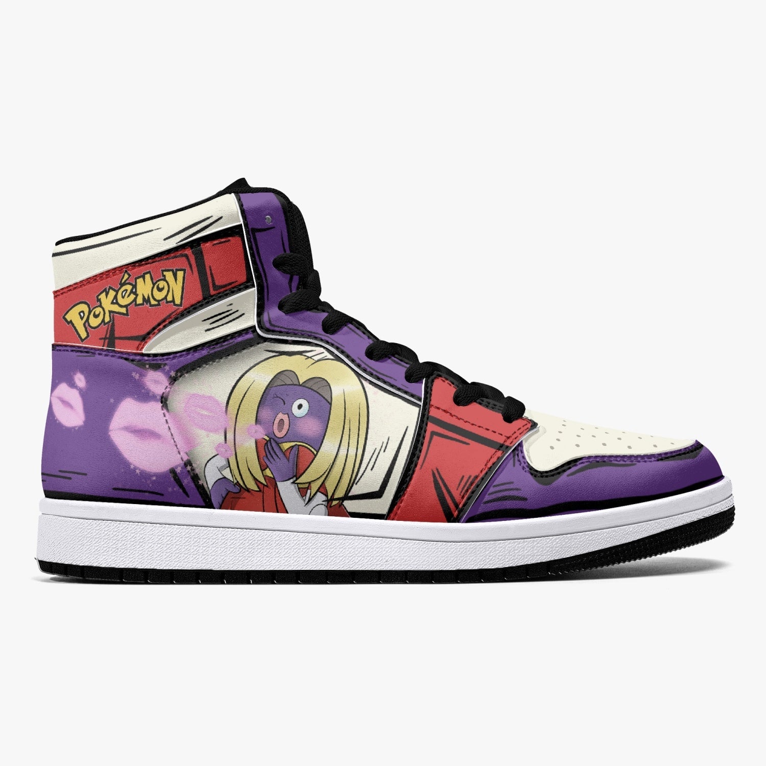 Jynx Pokemon Mid 1 Basketball Shoes