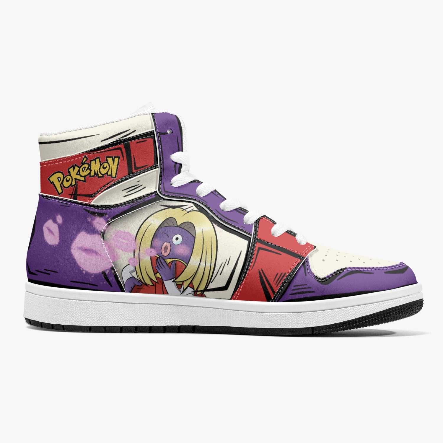 Jynx Pokemon Mid 1 Basketball Shoes