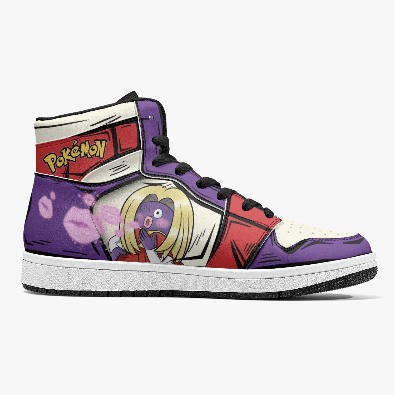 Jynx Pokemon Mid 1 Basketball Shoes