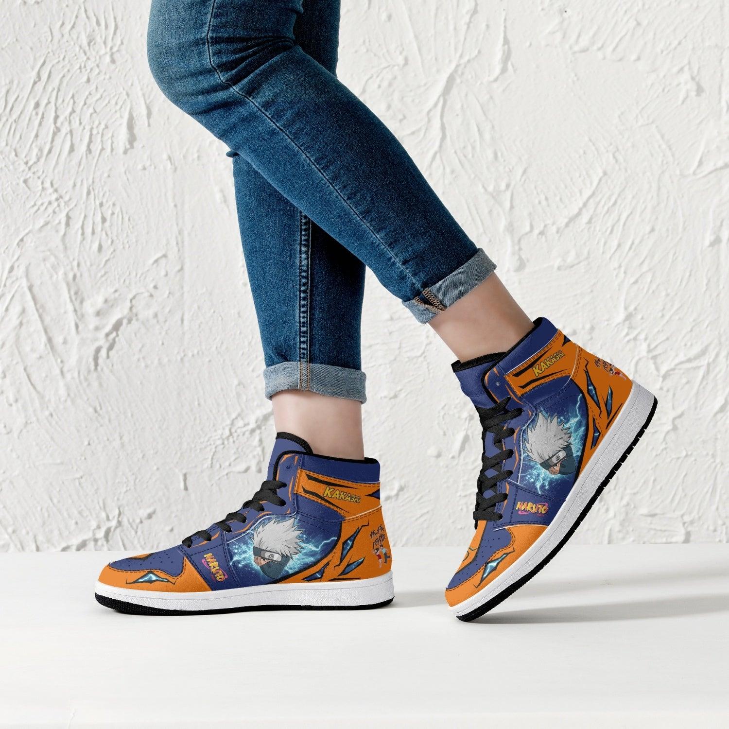 Kakashi Hatake Naruto Mid 1 Basketball Shoes