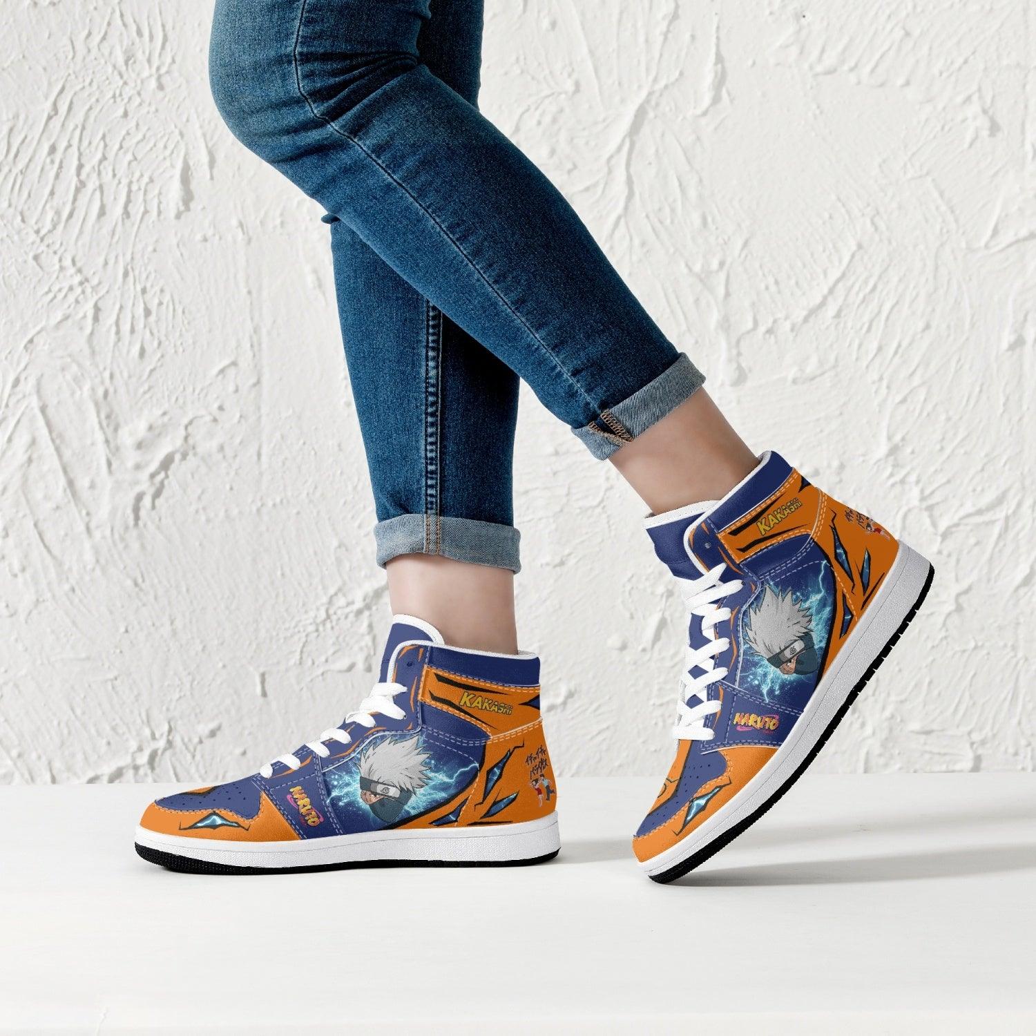 Kakashi Hatake Naruto Mid 1 Basketball Shoes