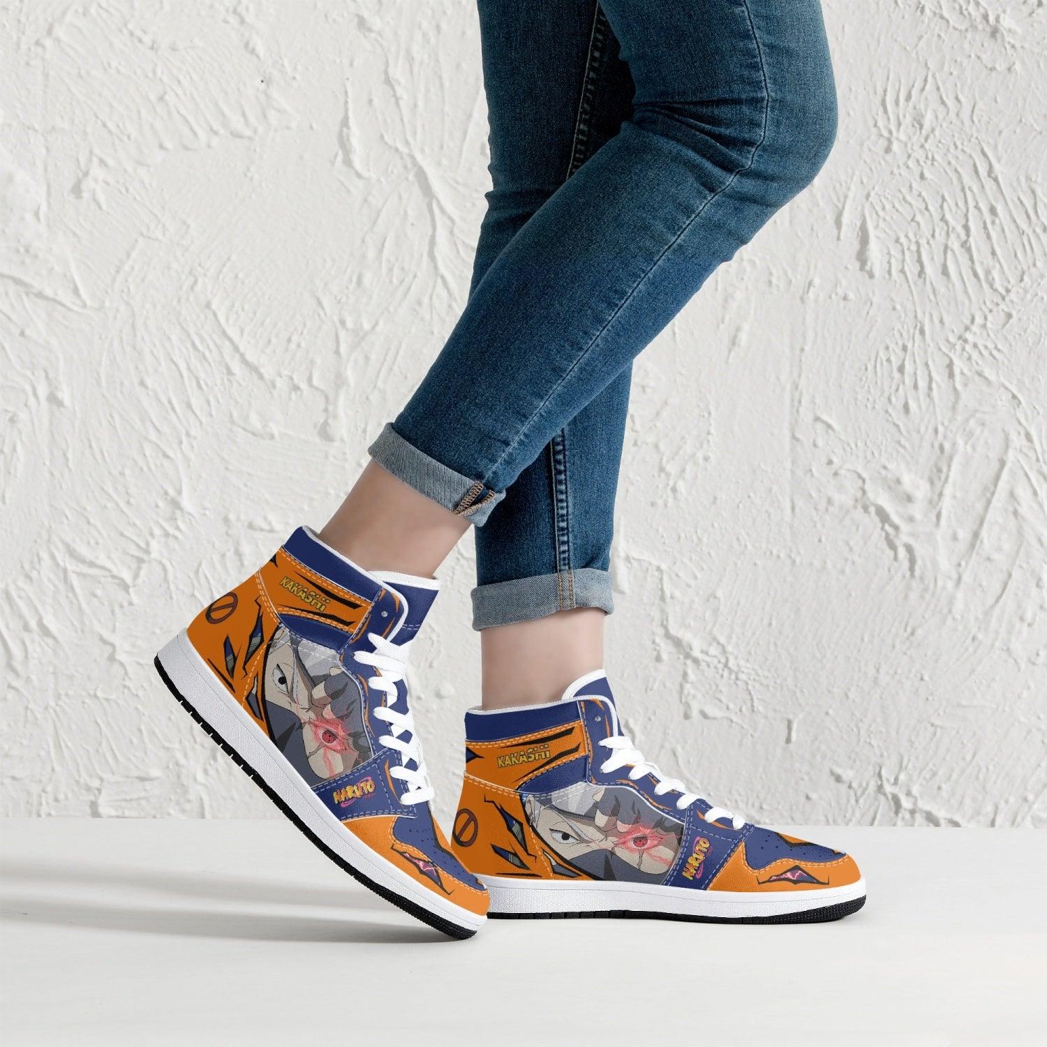 Kakashi Hatake Naruto Mid 1 Basketball Shoes