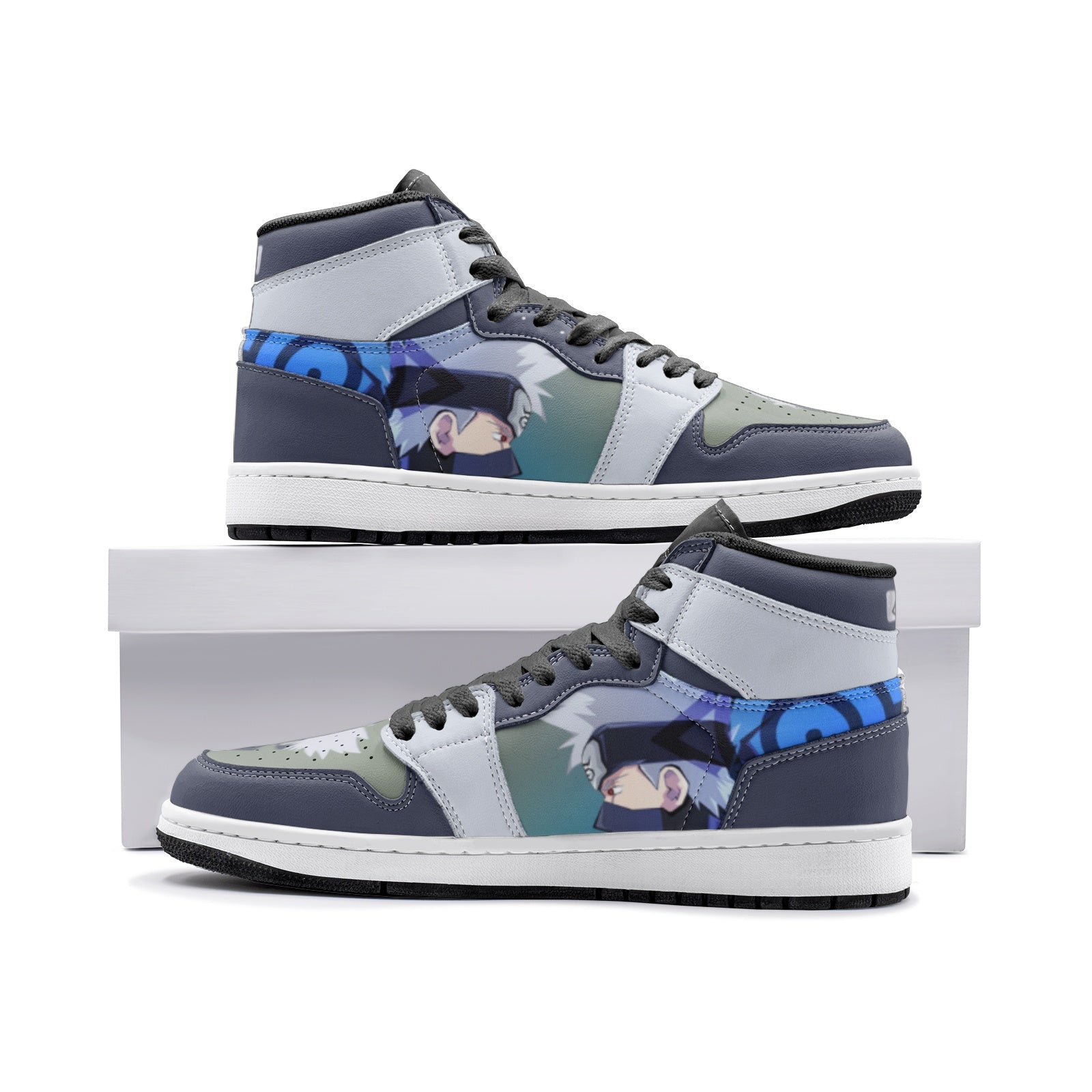 Kakashi Hatake Naruto V2 Mid 1 Basketball Shoes