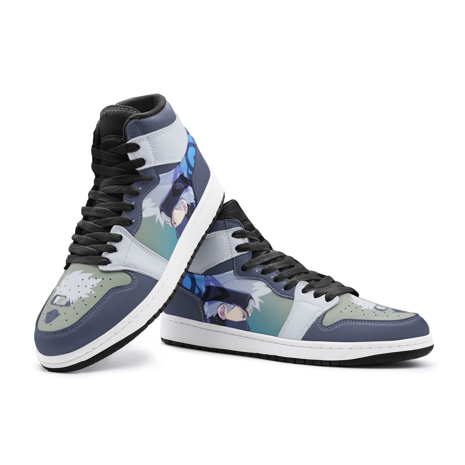 Kakashi Hatake Naruto V2 Mid 1 Basketball Shoes