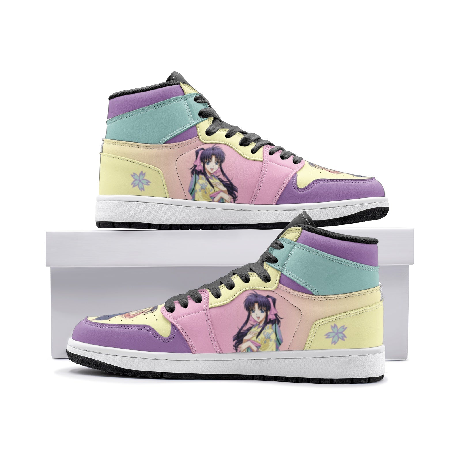 Kaoru Kamiya Rurouni Kenshin Mid 1 Basketball Shoes