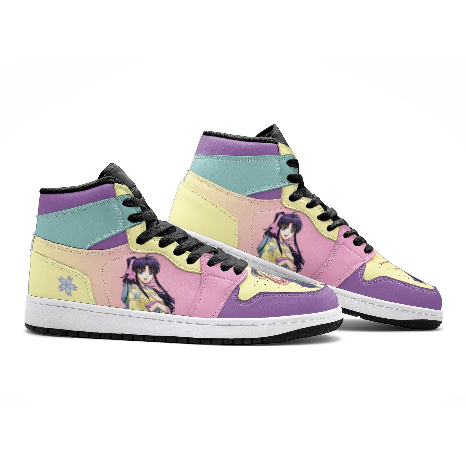 Kaoru Kamiya Rurouni Kenshin Mid 1 Basketball Shoes