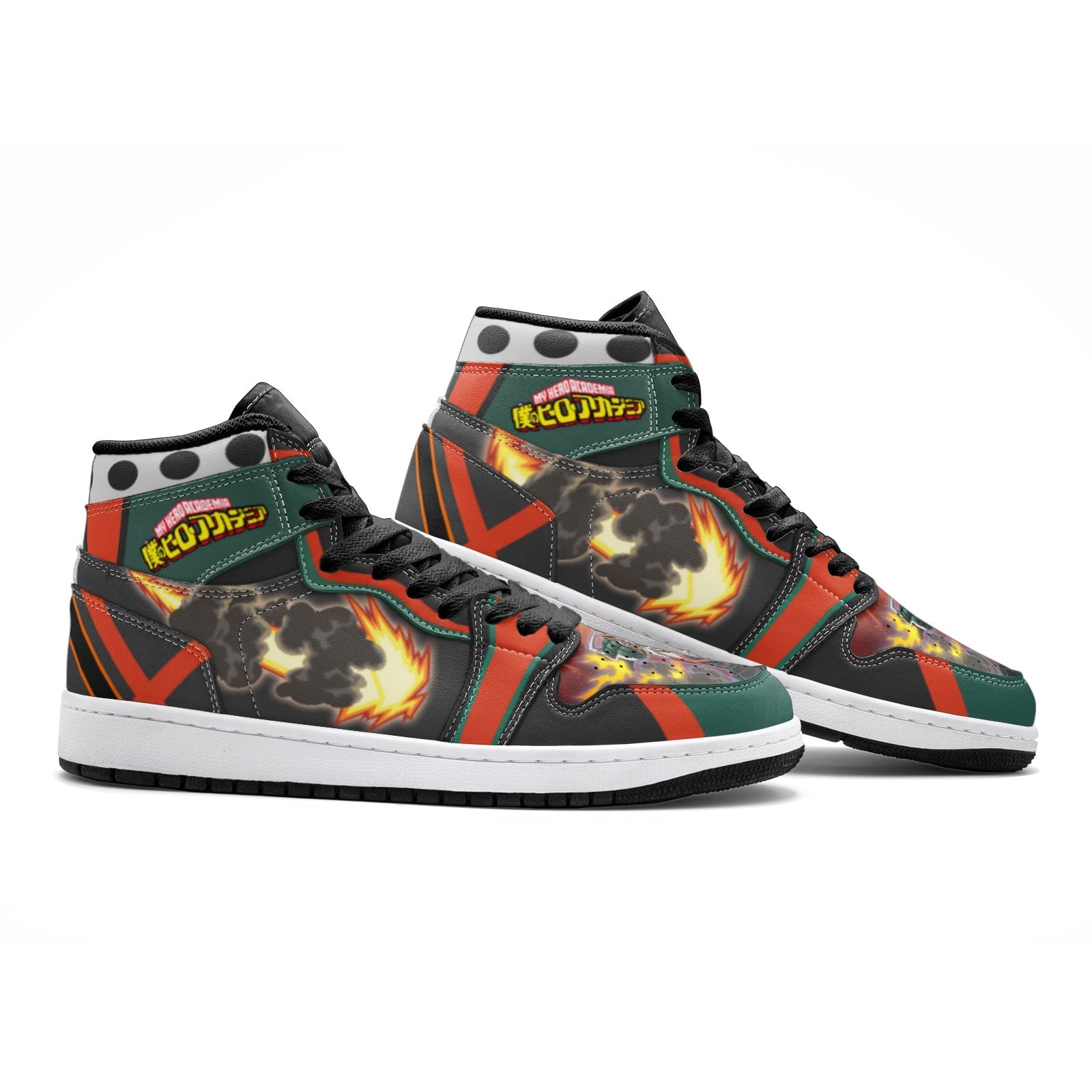 Katsuki Bakugo My Hero Academia 2 Mid 1 Basketball Shoes