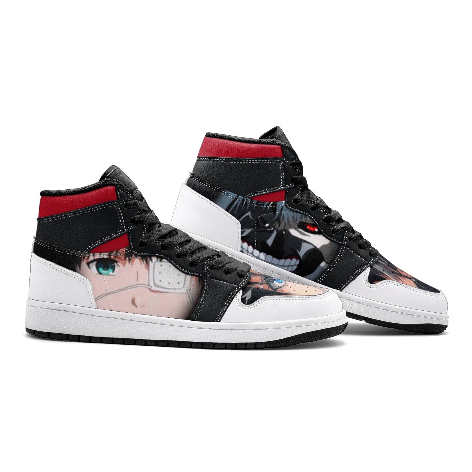 Ken Kaneki Tokyo Ghoul V4 Mid 1 Basketball Shoes