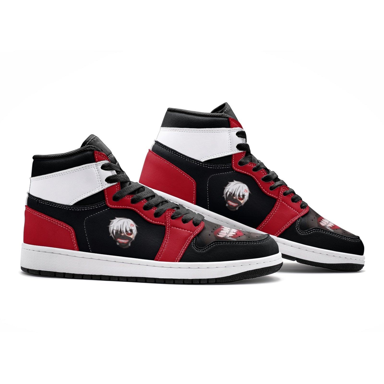 Ken Kaneki V1 Tokyo Ghoul Mid 1 Basketball Shoes