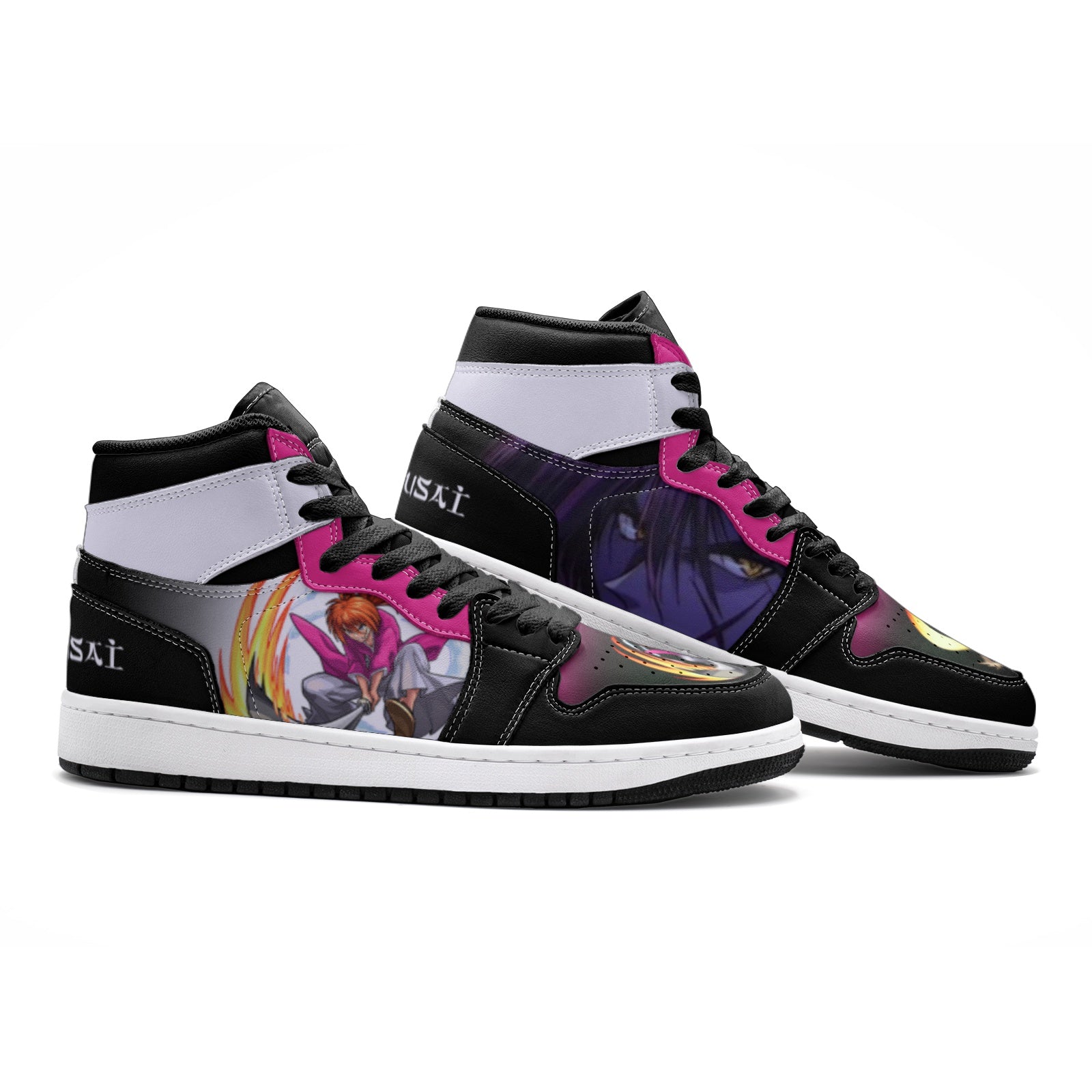 Kenshin Battousai Rurouni Kenshin Mid 1 Basketball Shoes