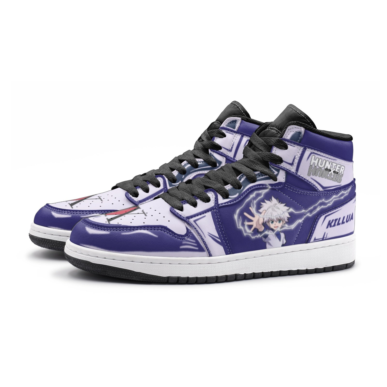 Killua Zoldyck Hunter Mid 1 Basketball Shoes