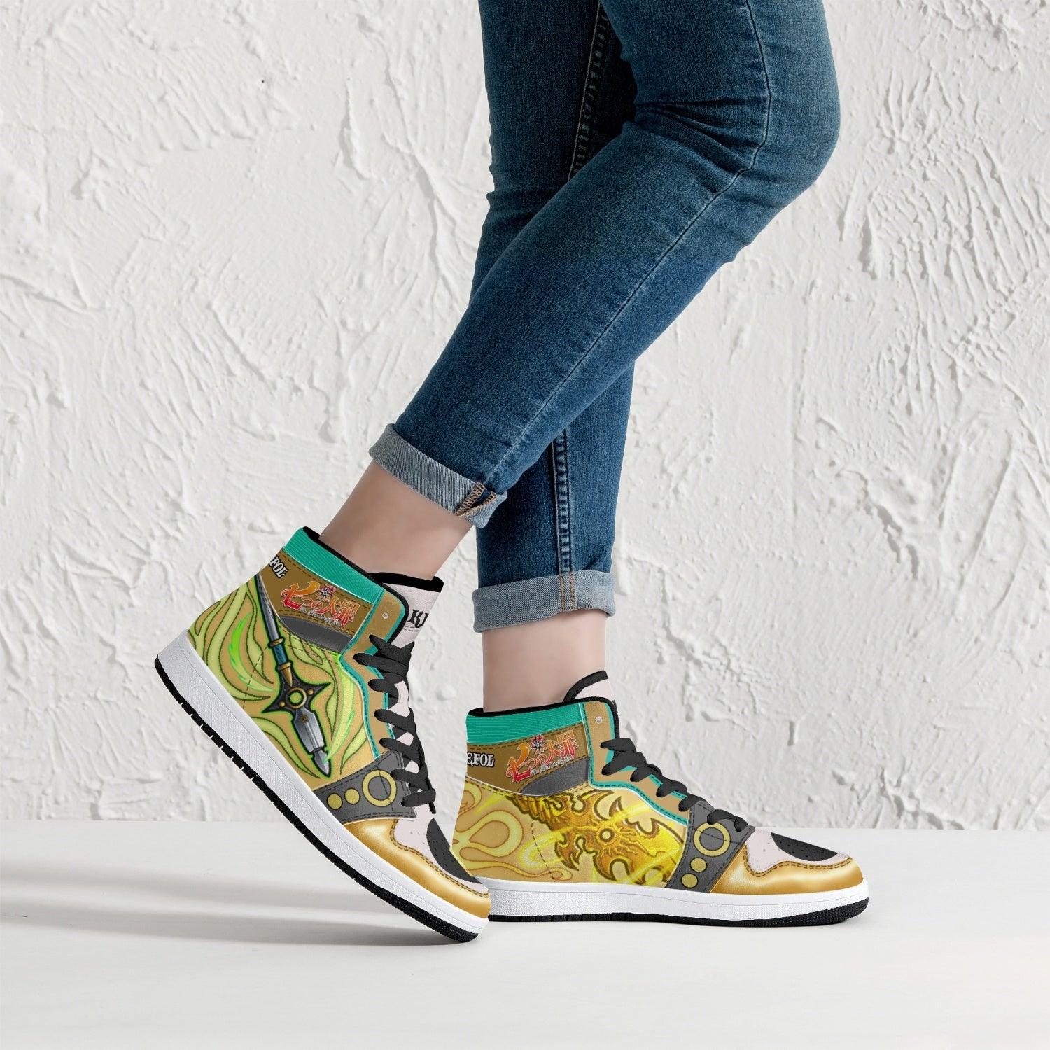 King Chastiefol Seven Deadly Sins Mid 1 Basketball Shoes