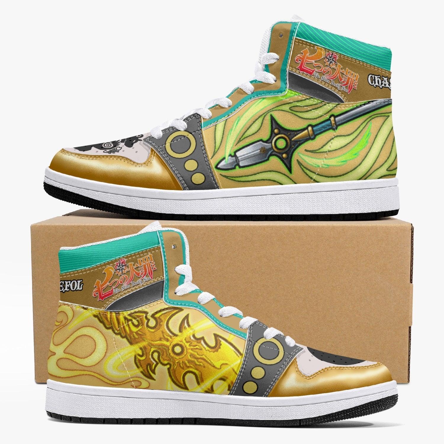 King Chastiefol Seven Deadly Sins Mid 1 Basketball Shoes