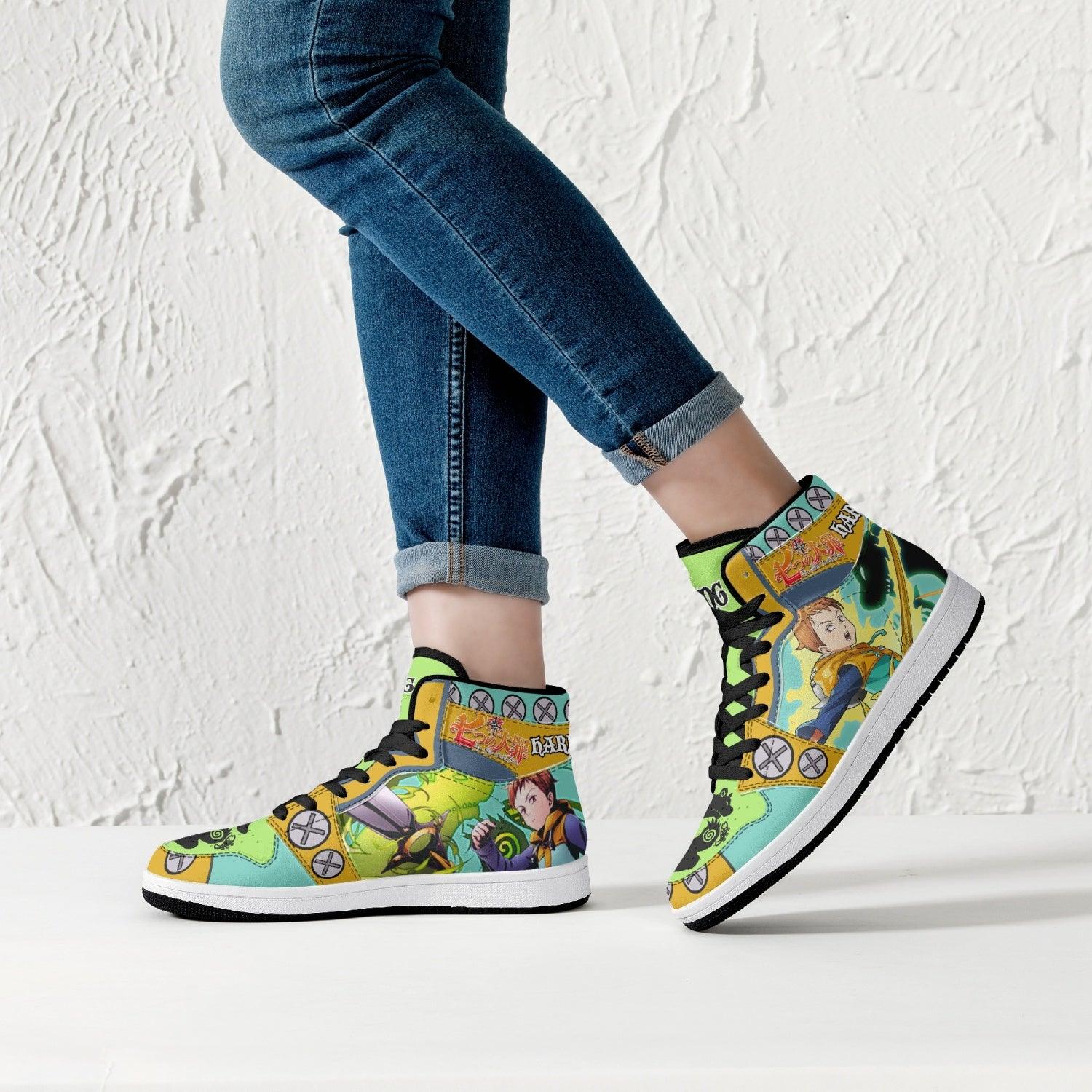 King Seven Deadly Sins Mid 1 Basketball Shoes