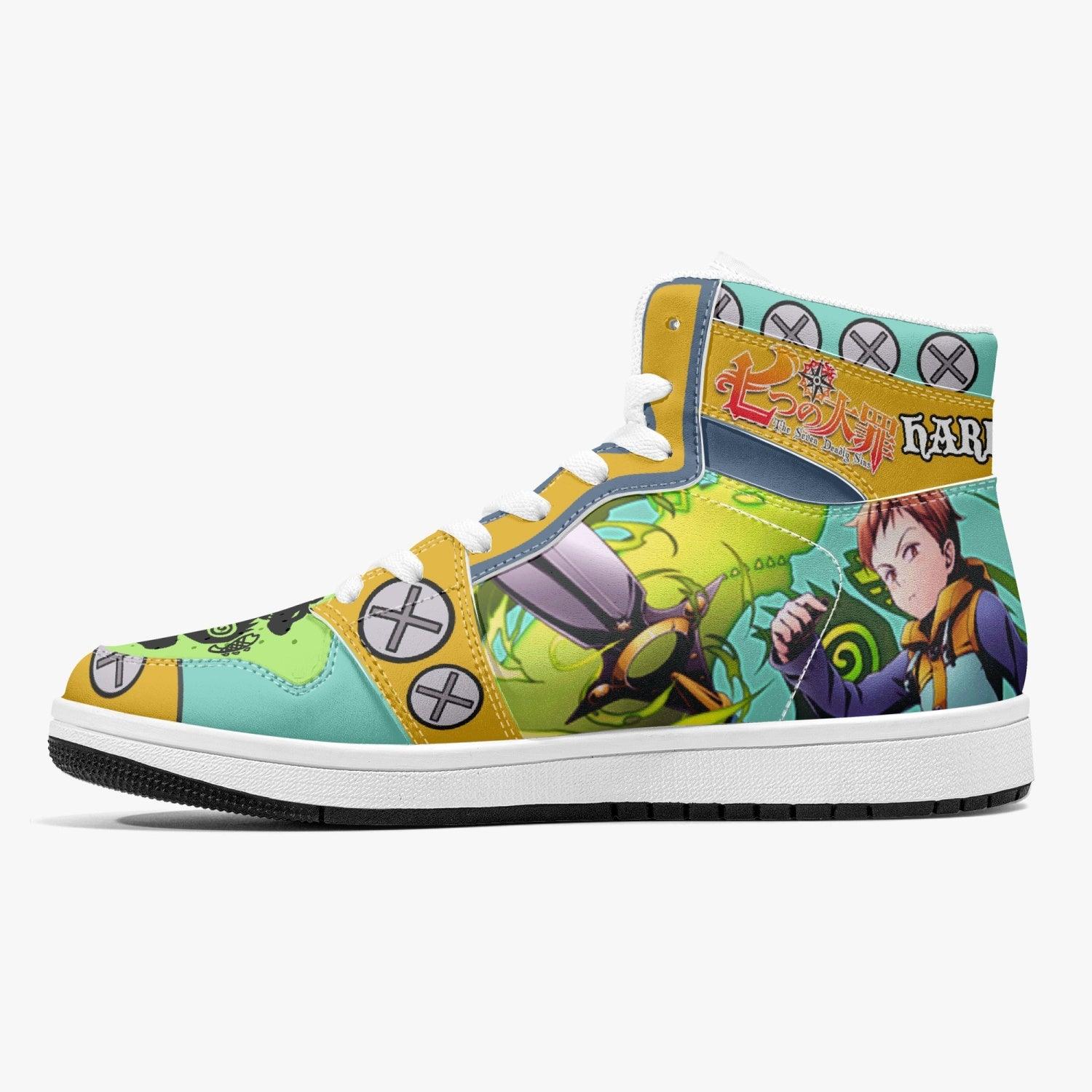 King Seven Deadly Sins Mid 1 Basketball Shoes