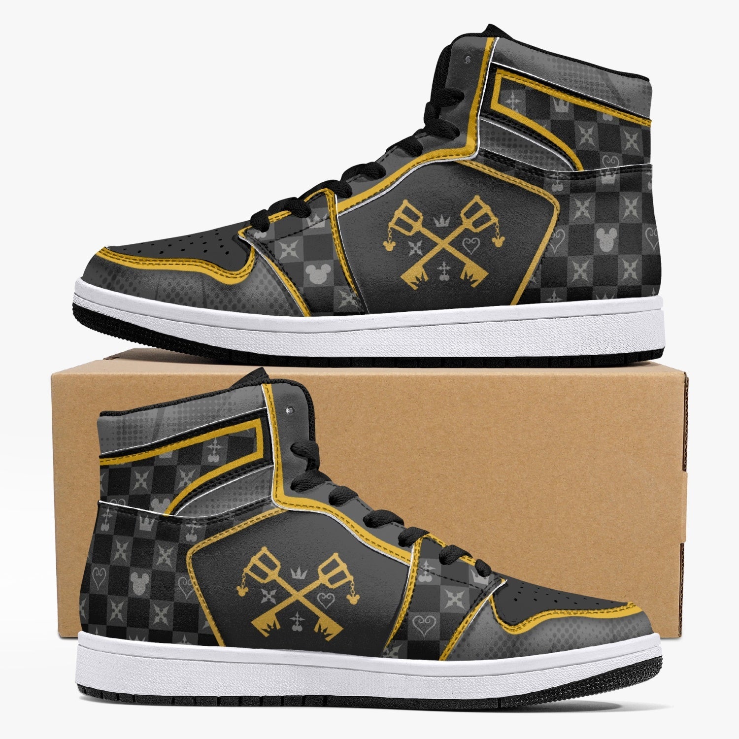 Kingdom Hearts Mid 1 Basketball Shoes