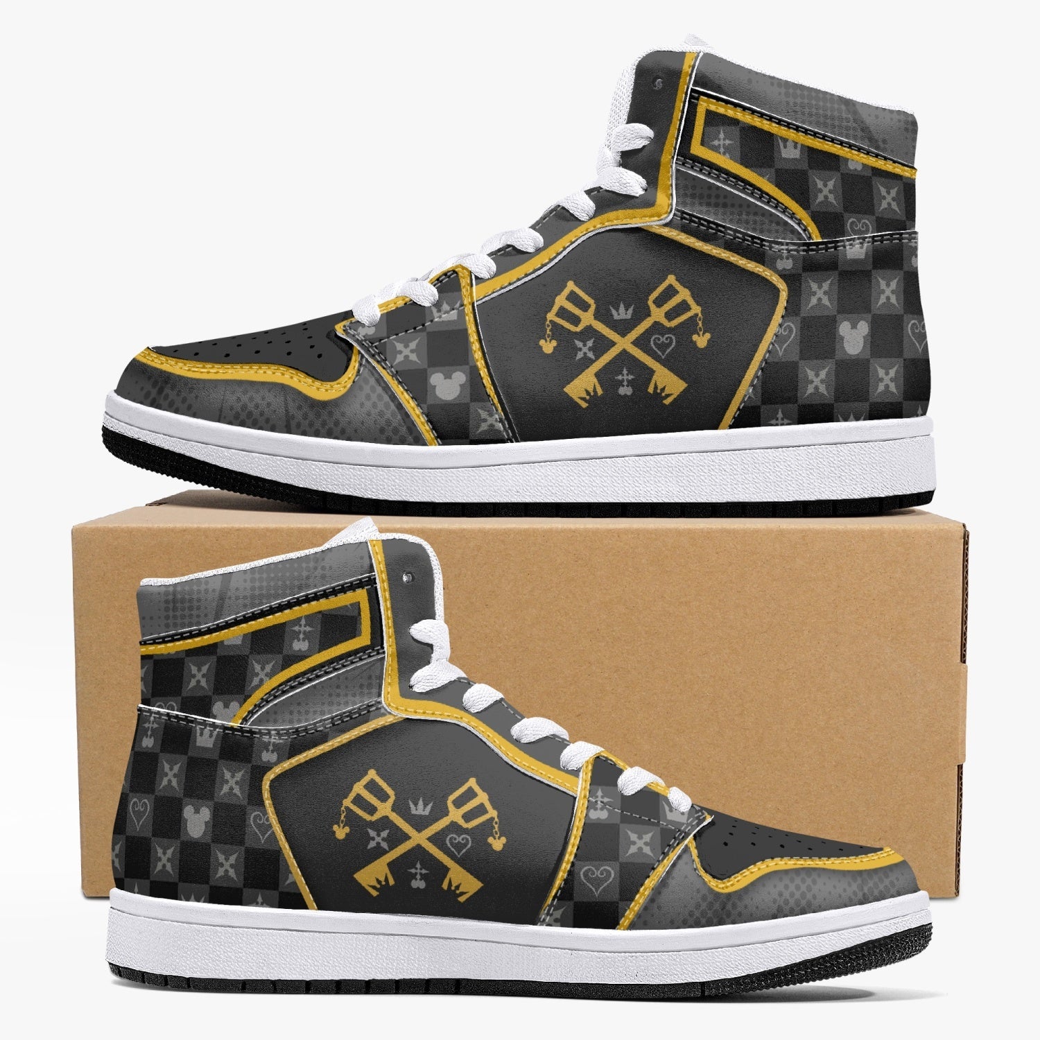 Kingdom Hearts Mid 1 Basketball Shoes