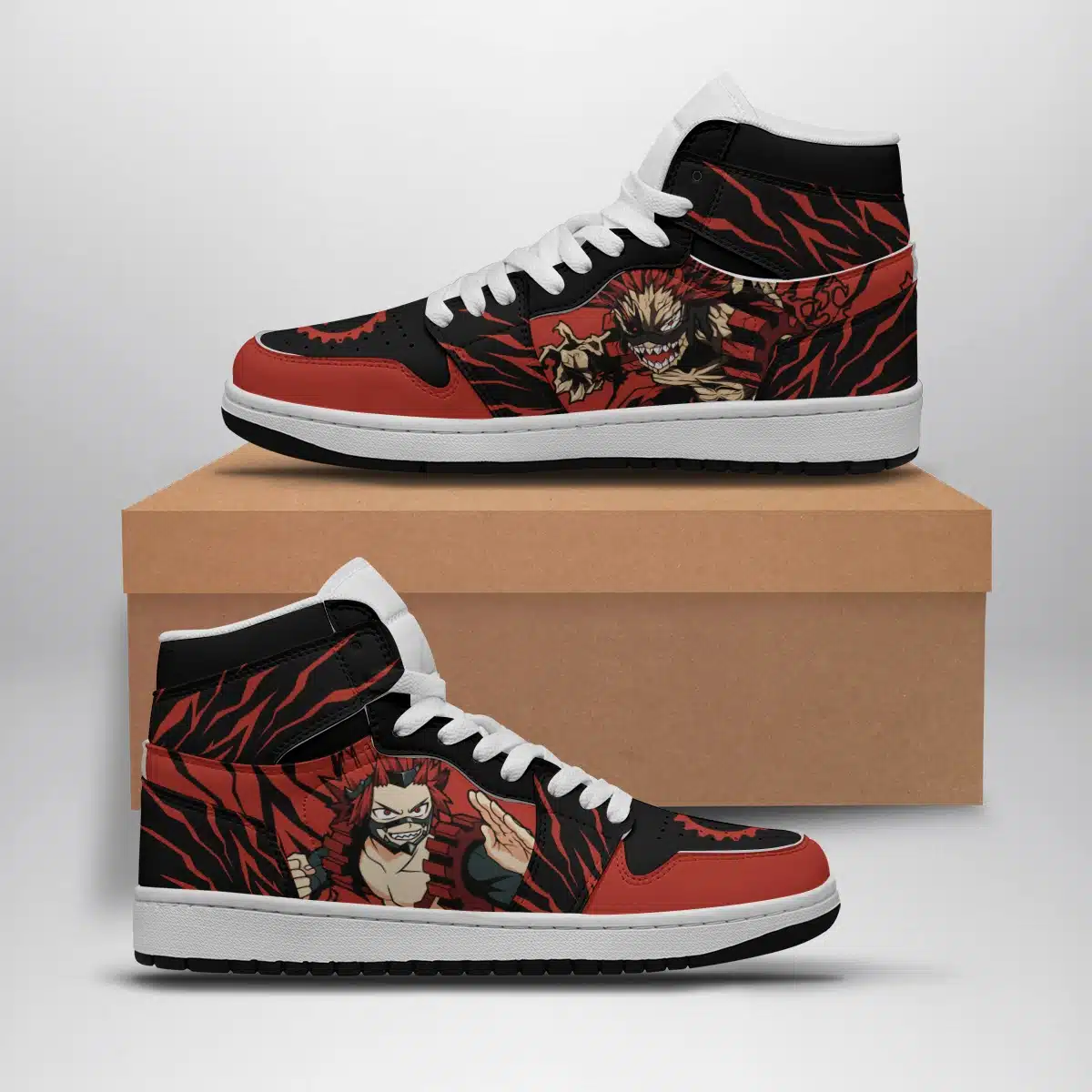 Kirishima My Hero Academia Shonen Jump Basketball Sneakers for Anime Fans
