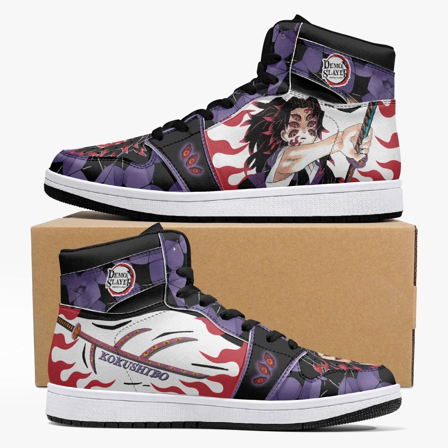 Kokushibo Demon Slayer Mid 1 Basketball Shoes